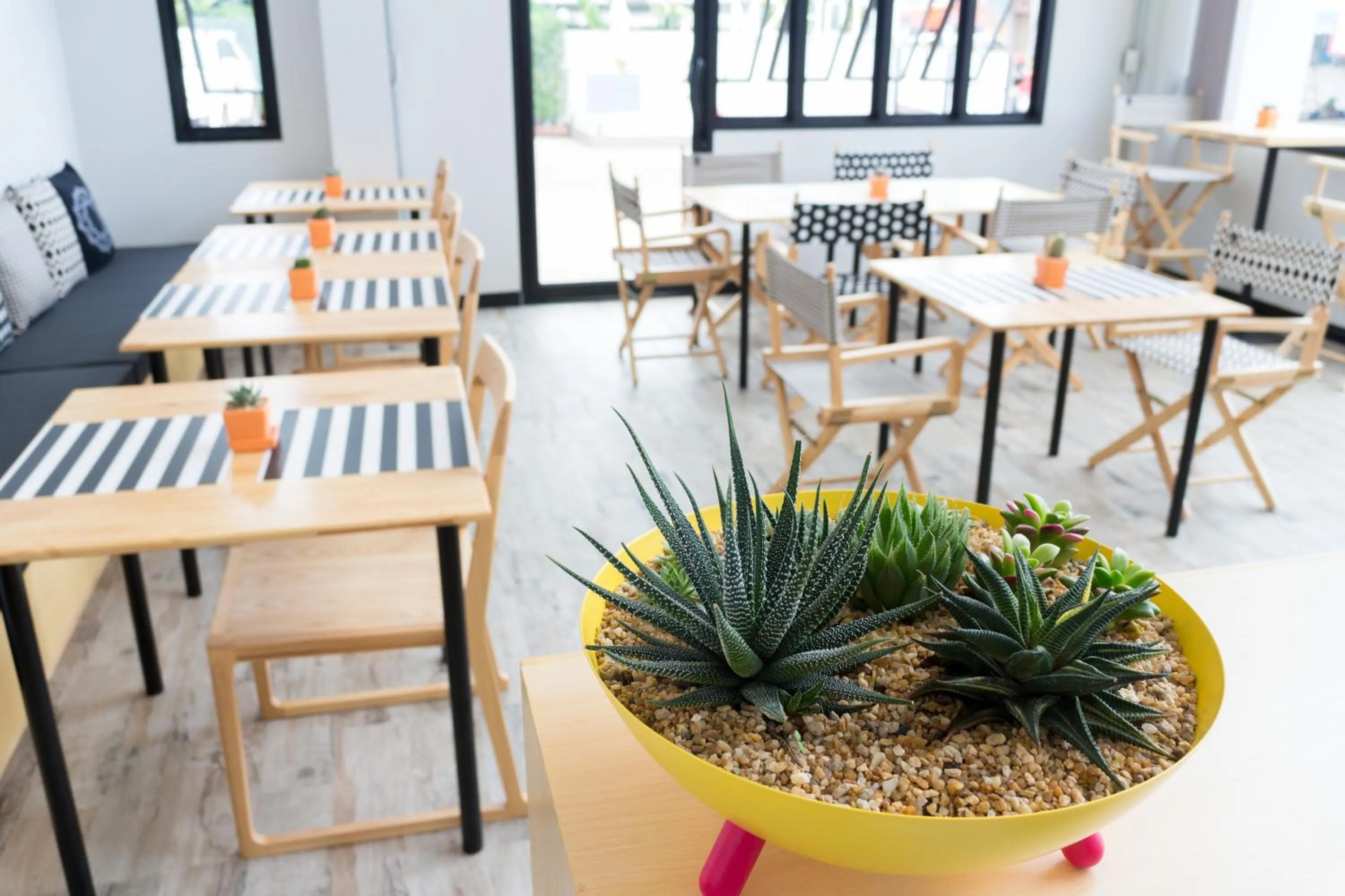 Restaurant/places to eat in M2 Hotel