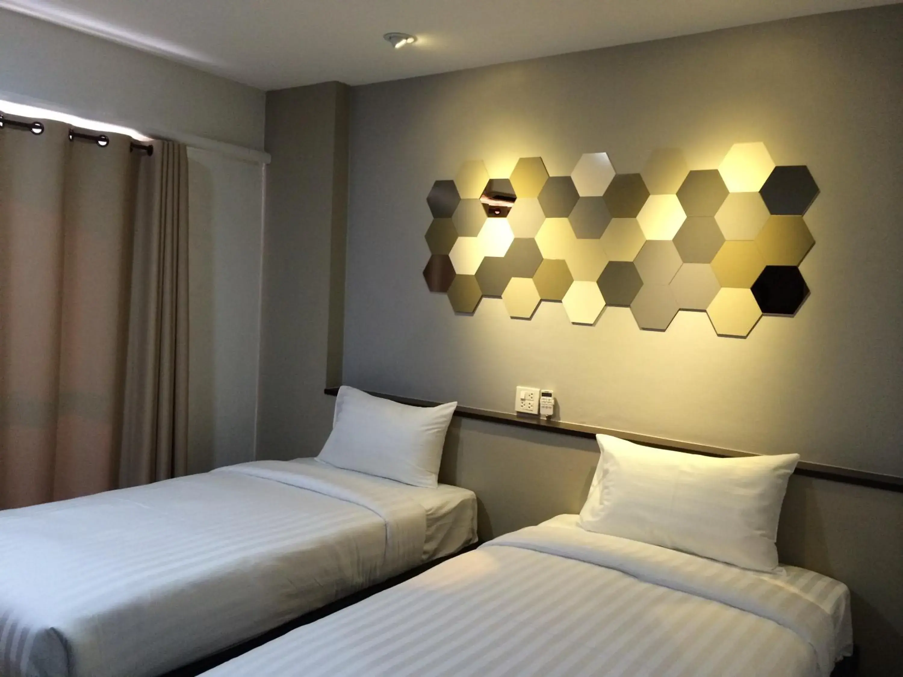 Bed in M2 Hotel Bed in M2 Hotel