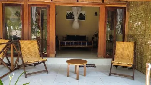 Patio in Sleeping Trees