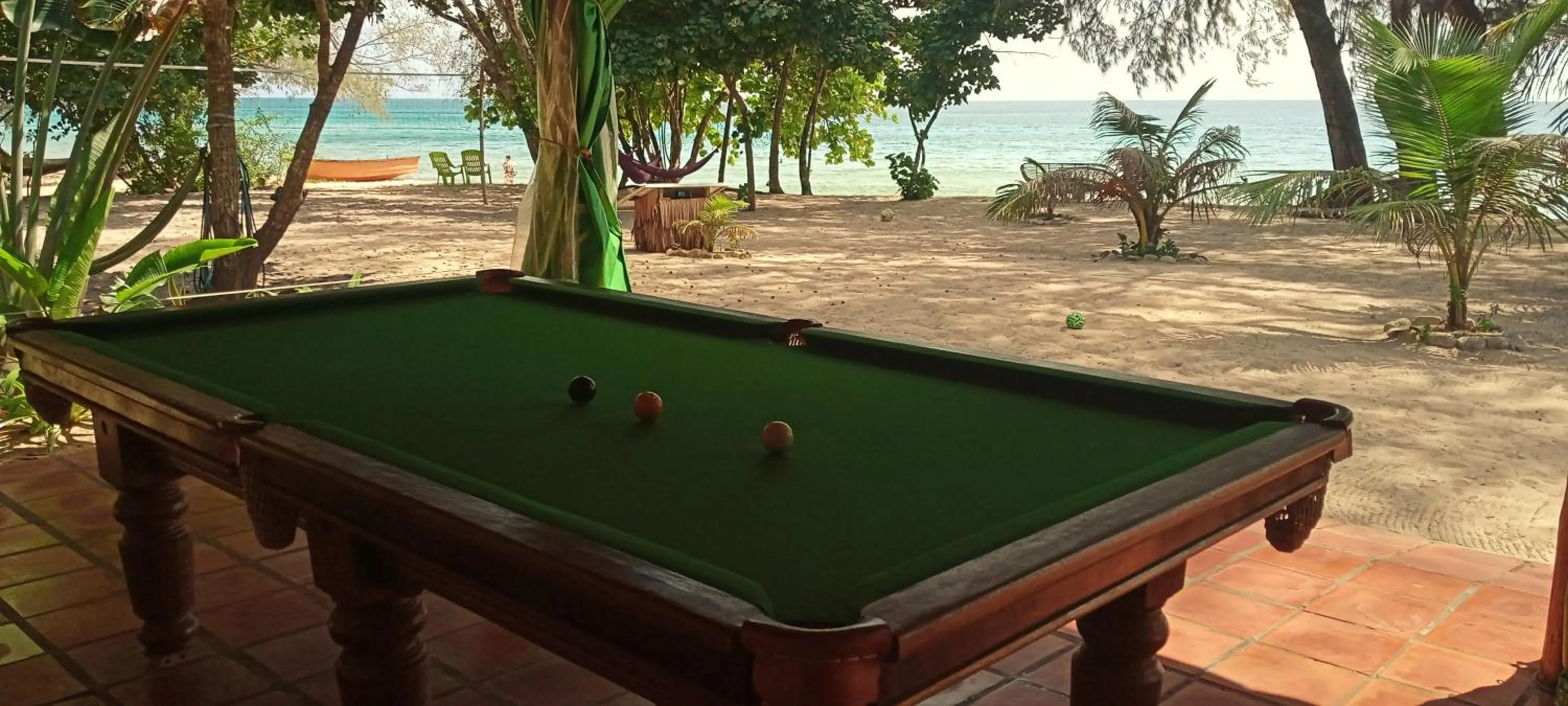 Billiard in Sleeping Trees