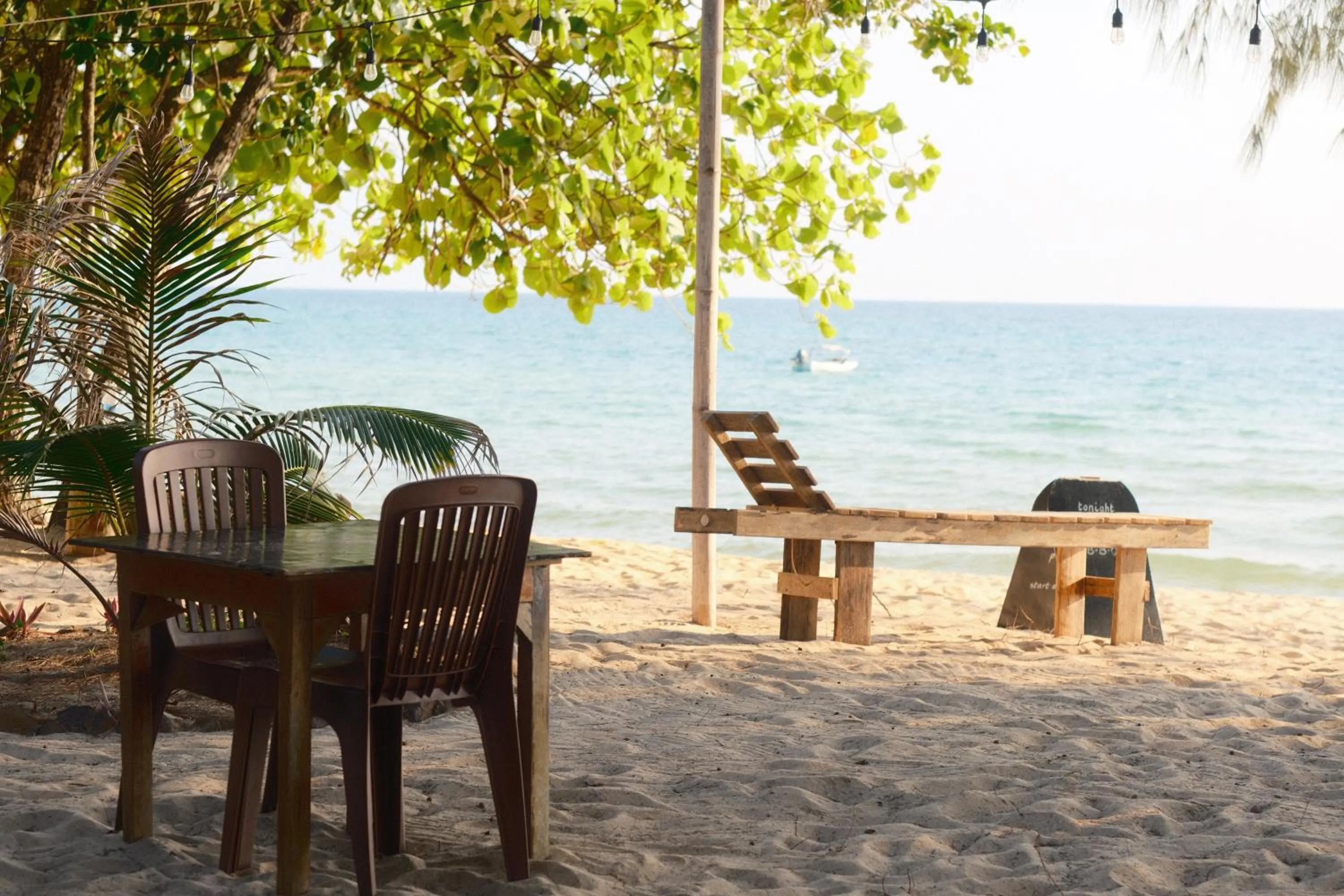 Dining area in Sleeping Trees