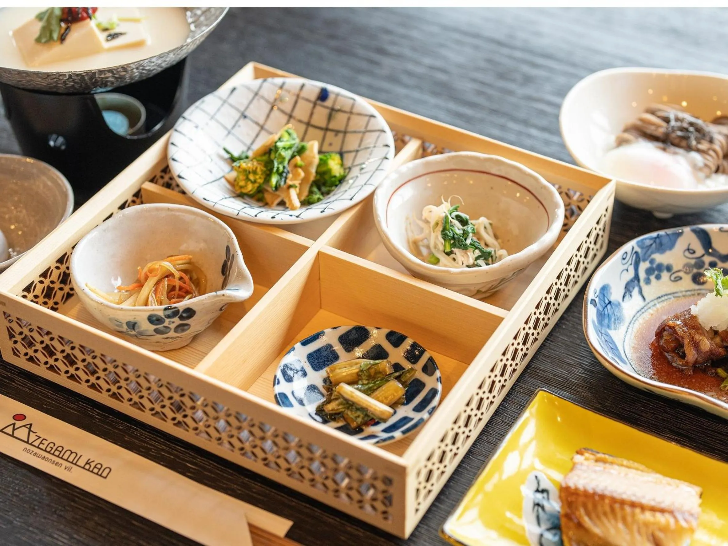 Food in Nozawa Onsen Azegamikan