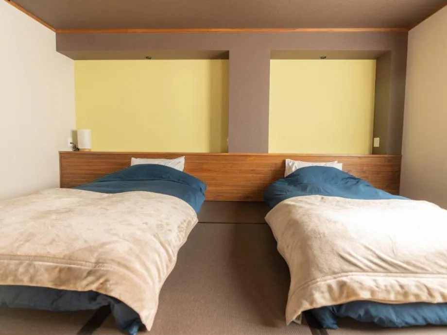 Photo of the whole room, Bed in Nozawa Onsen Azegamikan