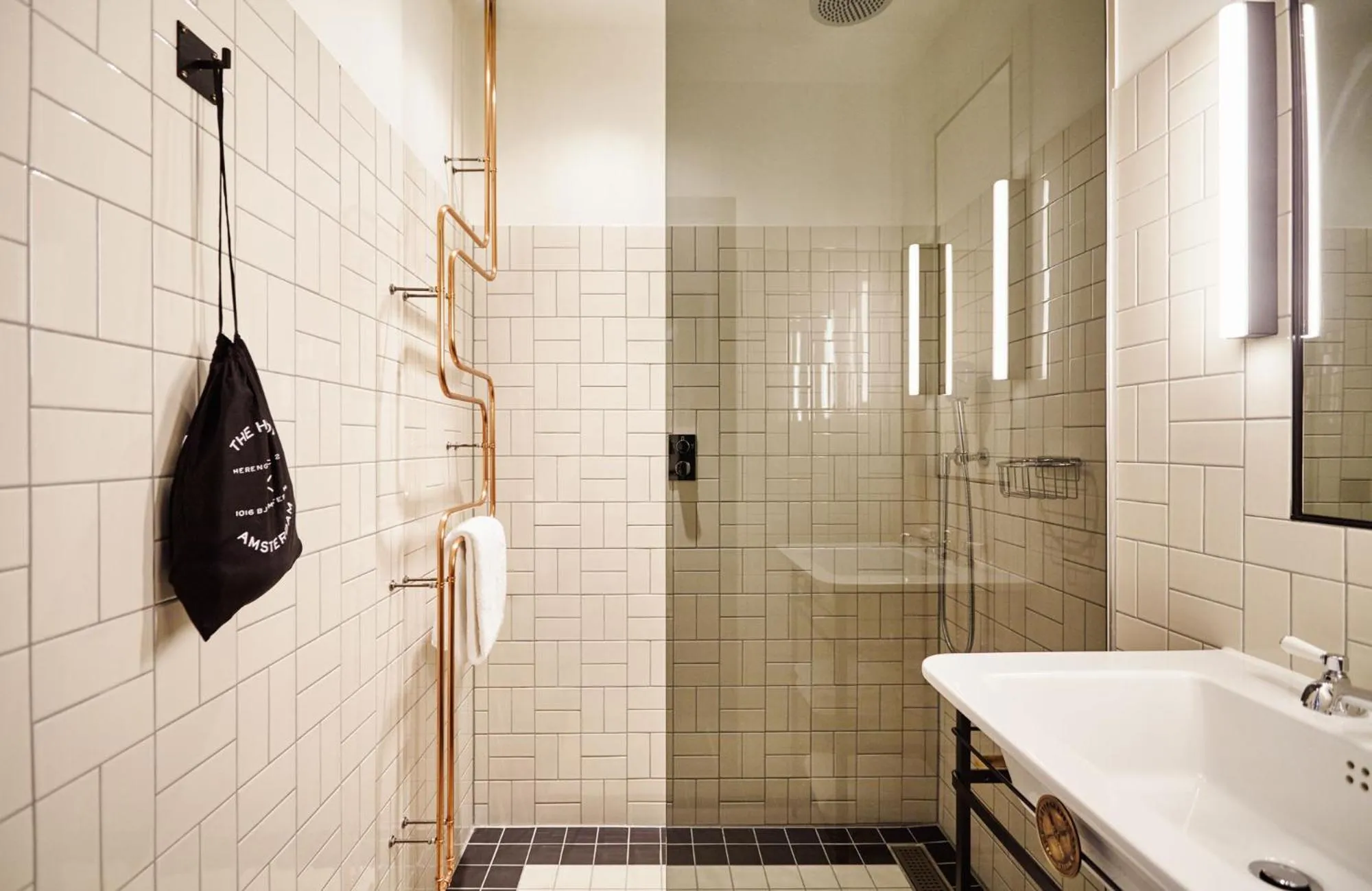 Bathroom in The Hoxton, Amsterdam