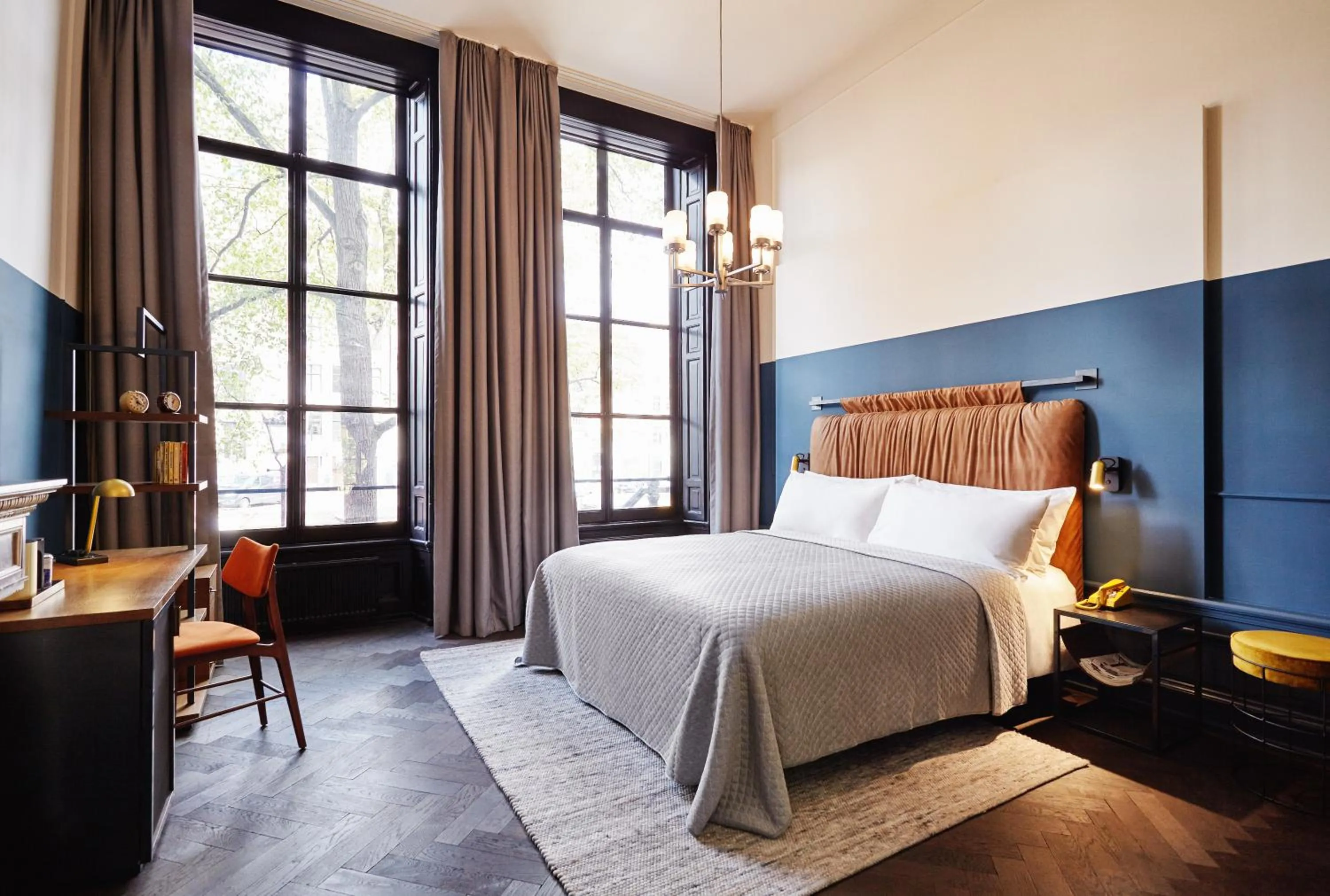 Bedroom, Bed in The Hoxton, Amsterdam