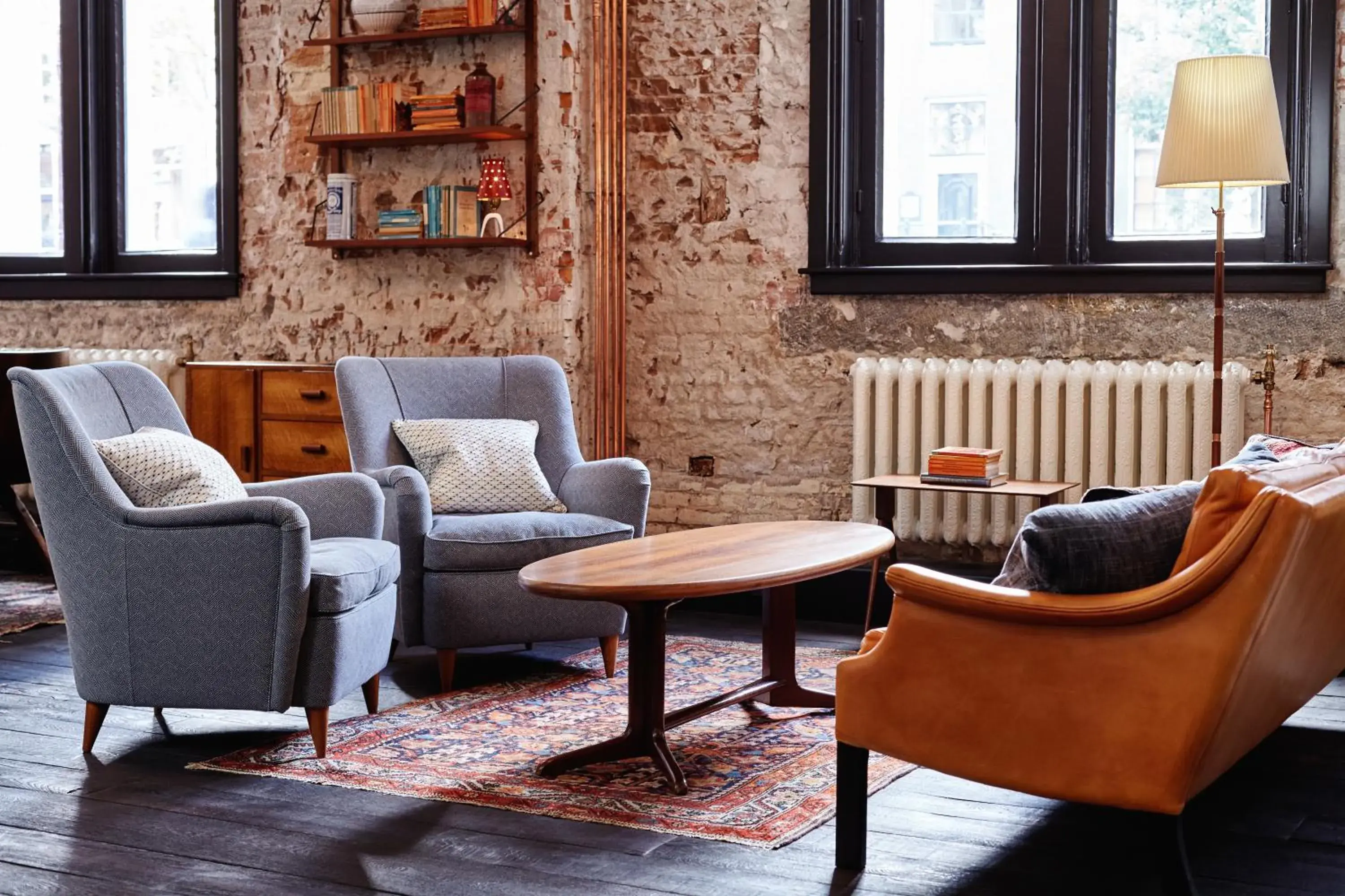 Lobby or reception in The Hoxton, Amsterdam Lobby or reception in The Hoxton, Amsterdam