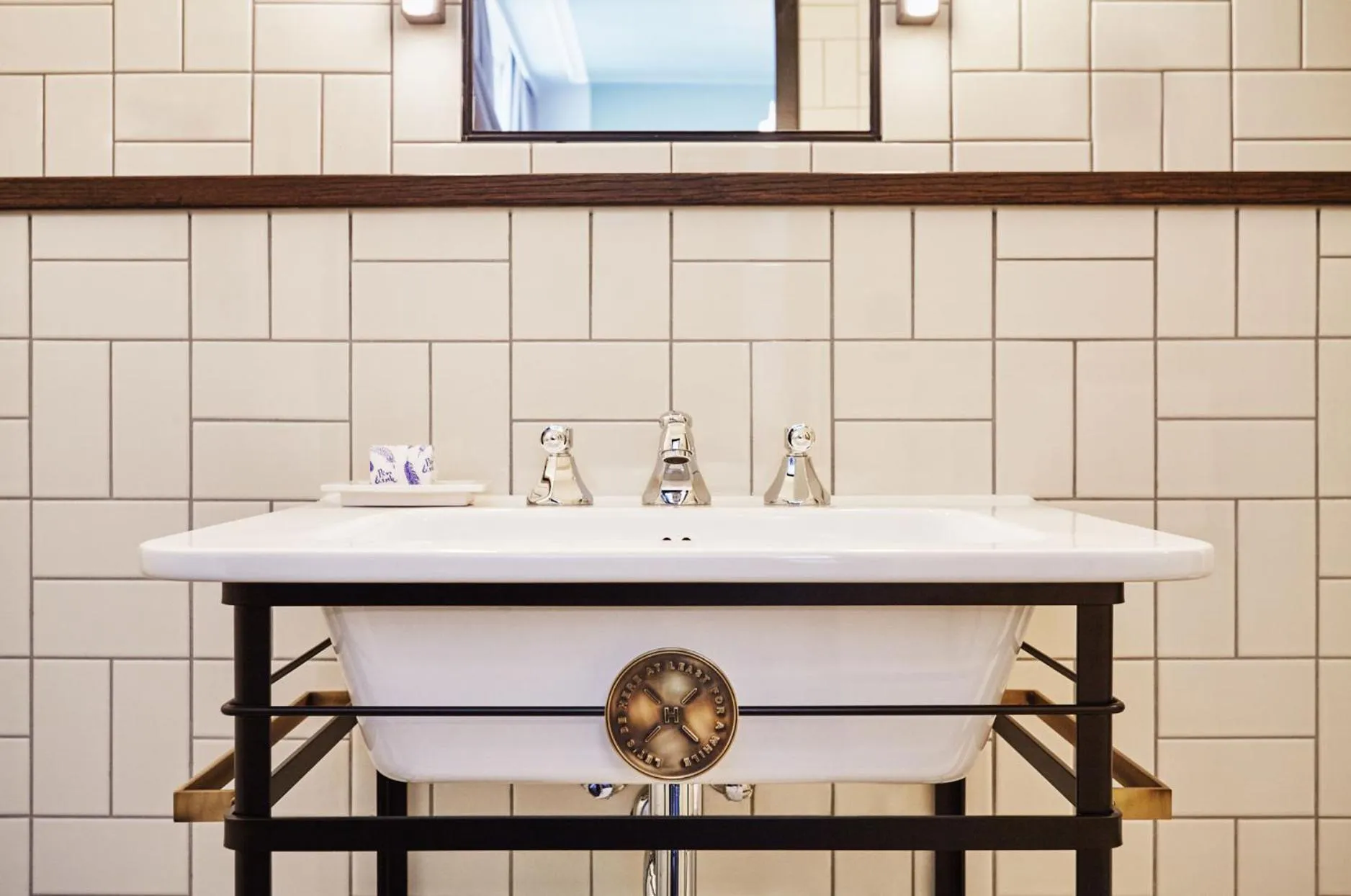 Bathroom in The Hoxton, Amsterdam