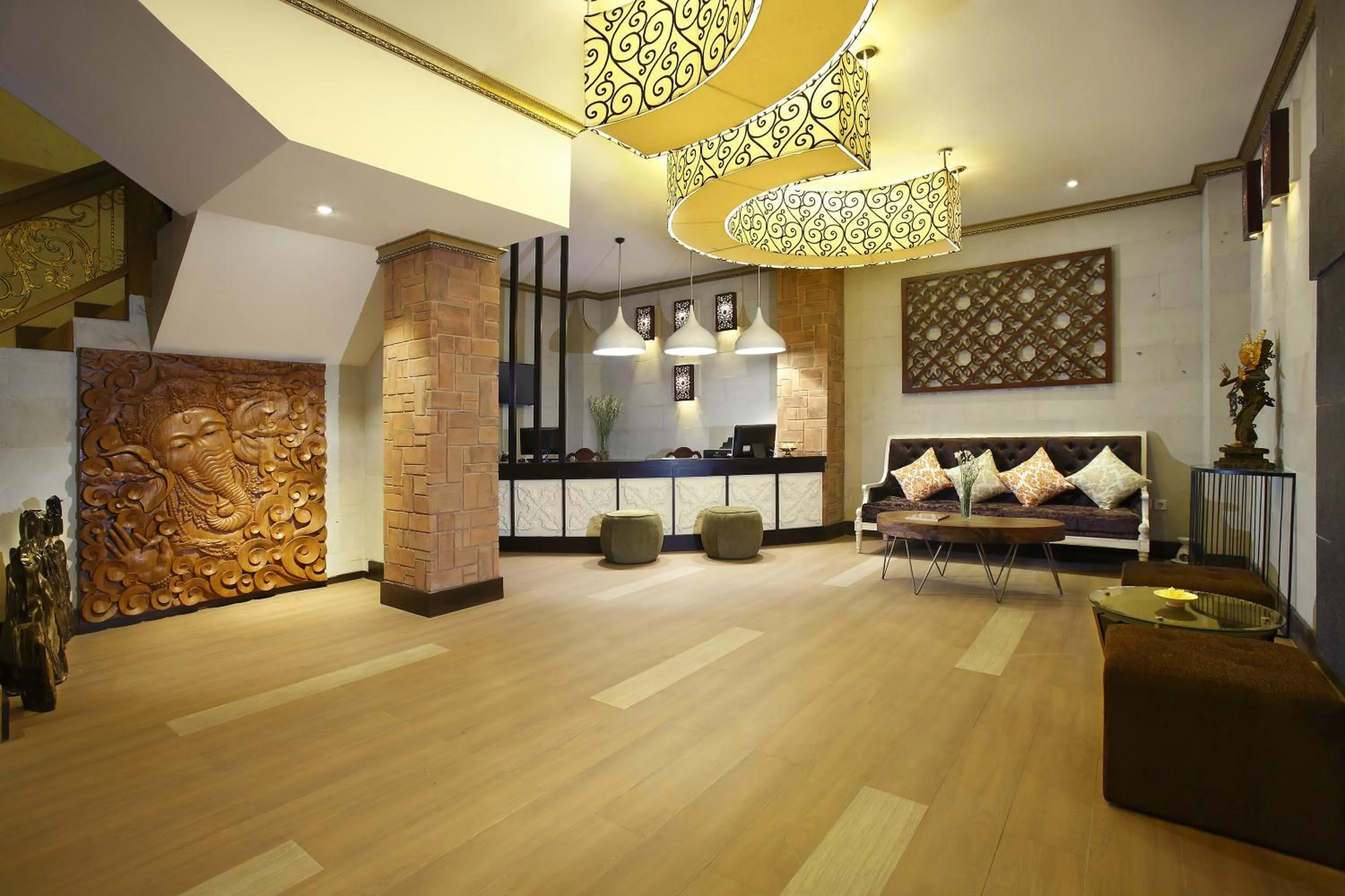 Lobby or reception in The Visala Boutique Suites Seminyak
