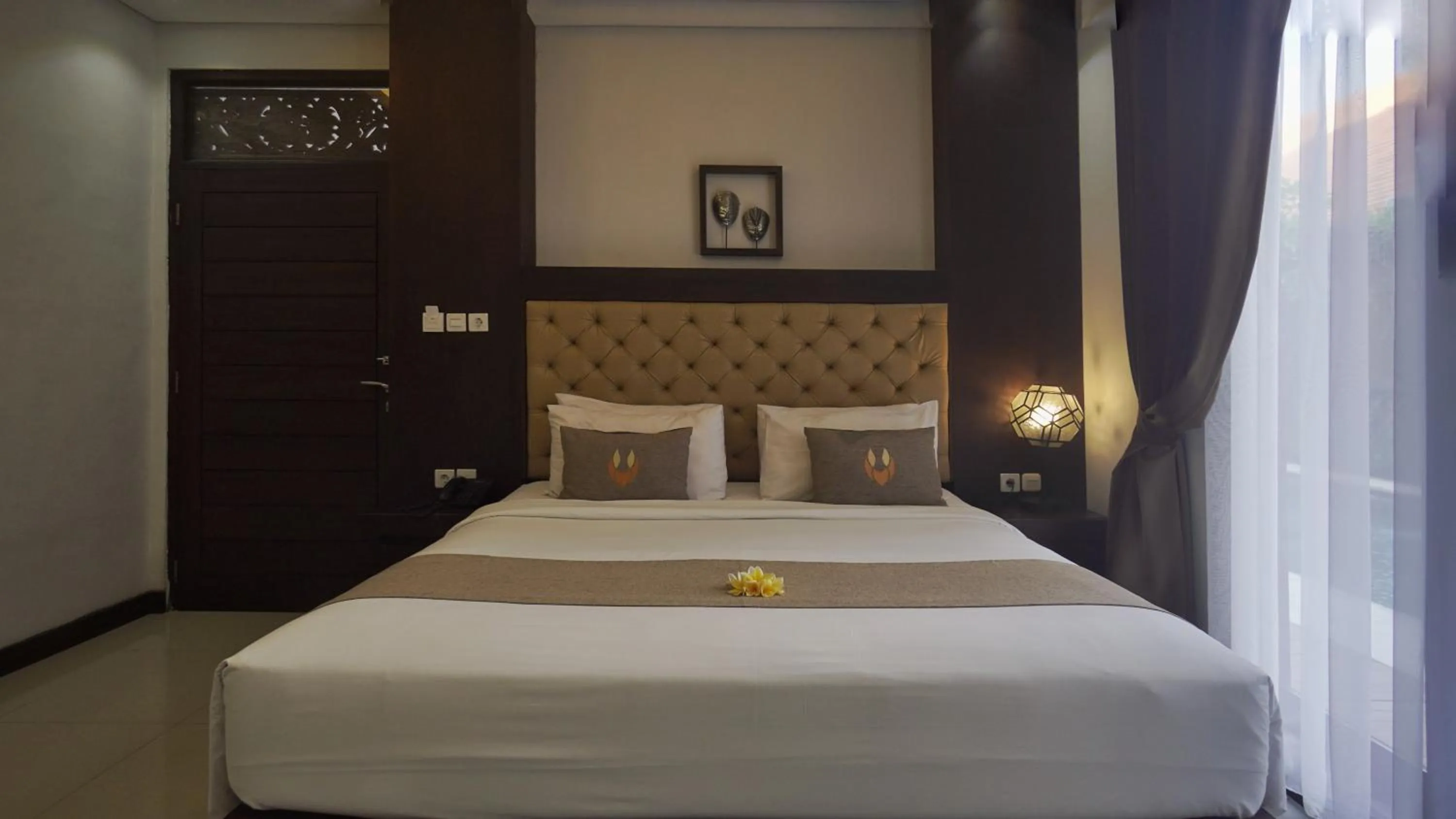 Bedroom, Bed in The Visala Boutique Suites Seminyak