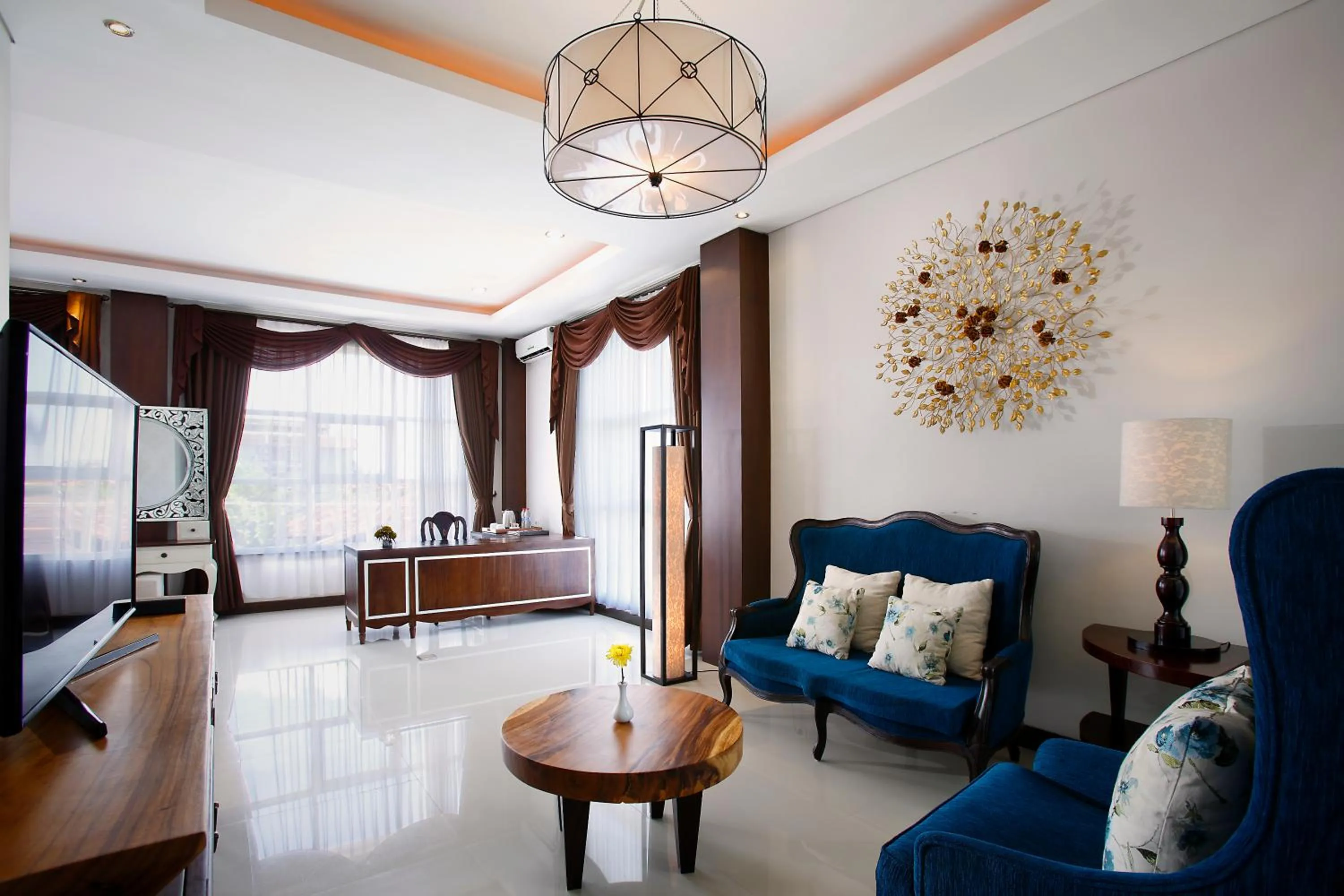 Living room in The Visala Boutique Suites Seminyak