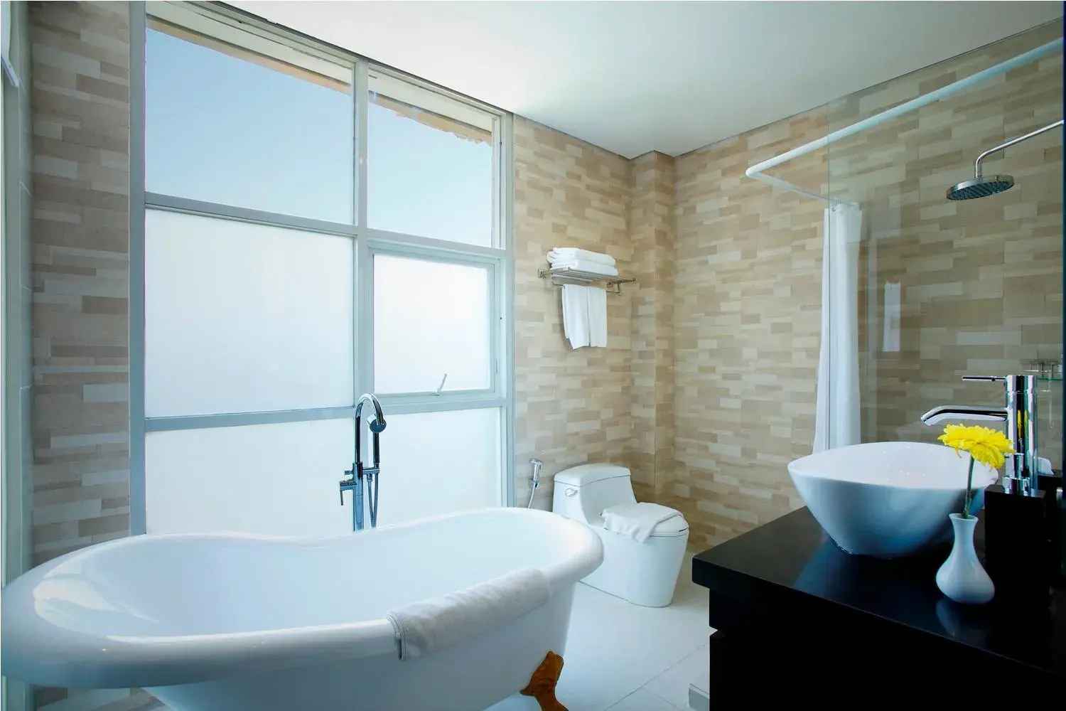 Bathroom in The Visala Boutique Suites Seminyak Bathroom in The Visala Boutique Suites Seminyak