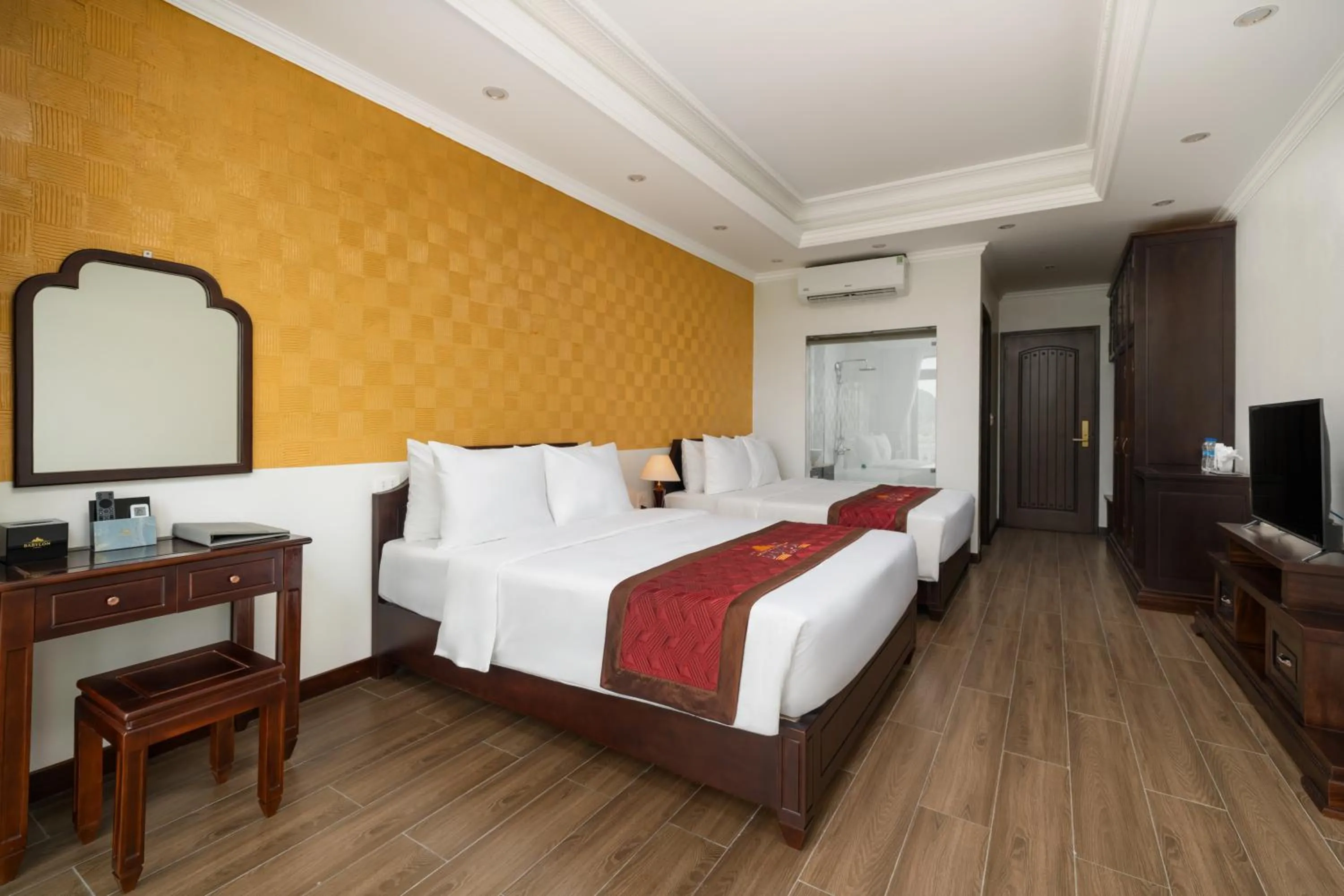 Bedroom, Bed in Tam Coc Babylon Hotel