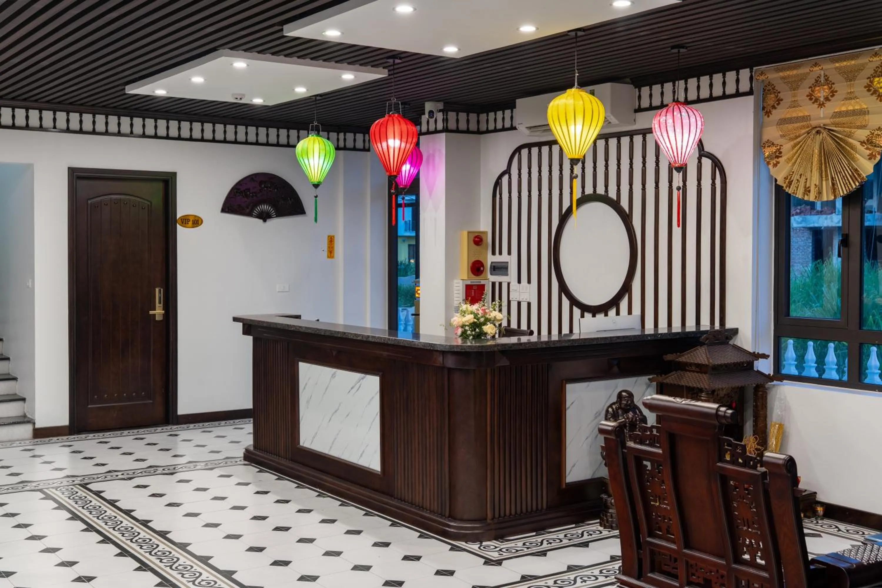 Lobby or reception in Tam Coc Babylon Hotel