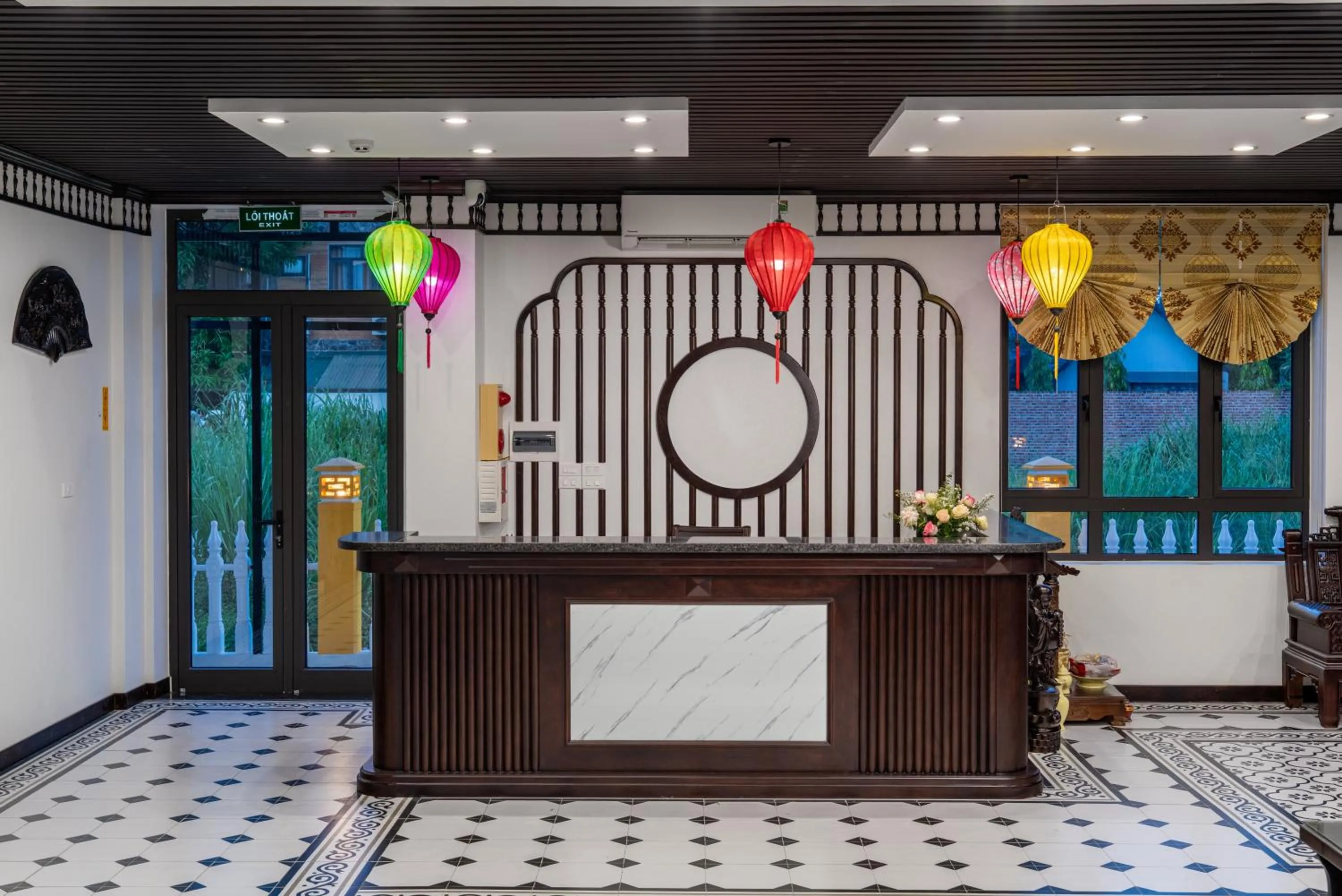Lounge or bar in Tam Coc Babylon Hotel