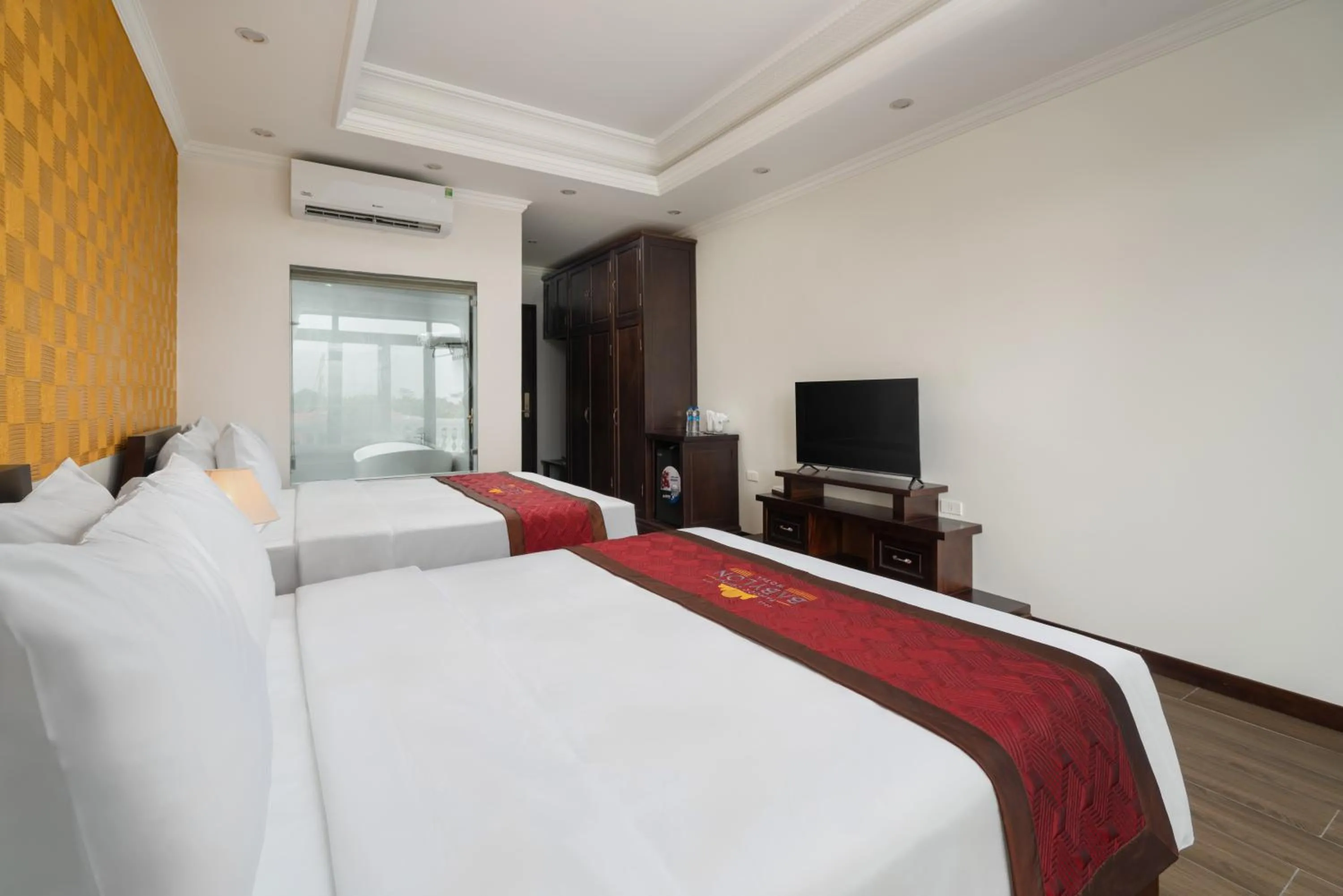 Bedroom, Bed in Tam Coc Babylon Hotel
