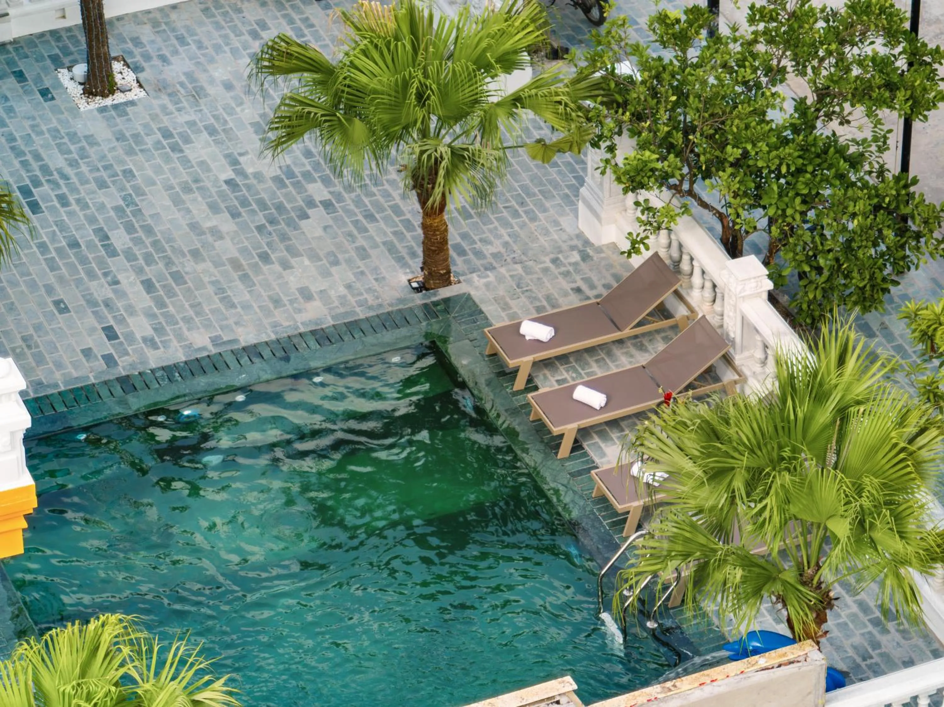 Garden view in Tam Coc Babylon Hotel