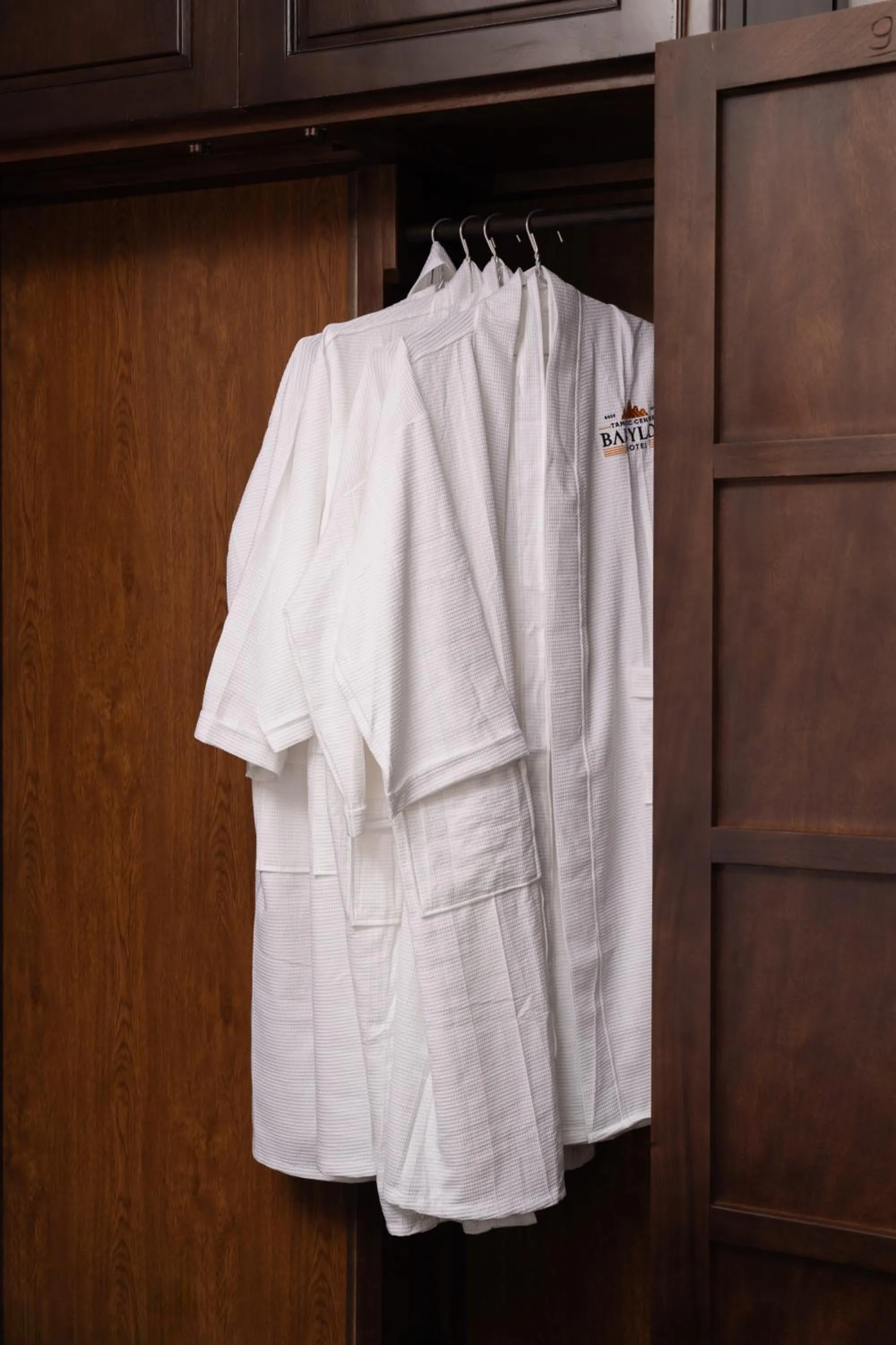 wardrobe in Tam Coc Babylon Hotel