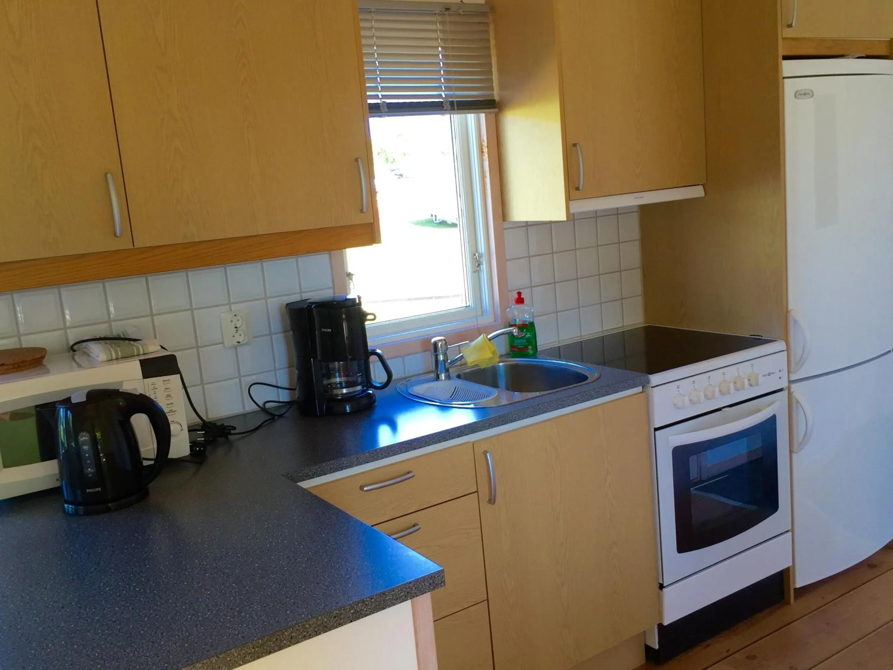 Kitchen or kitchenette in Vinbergs Stugby