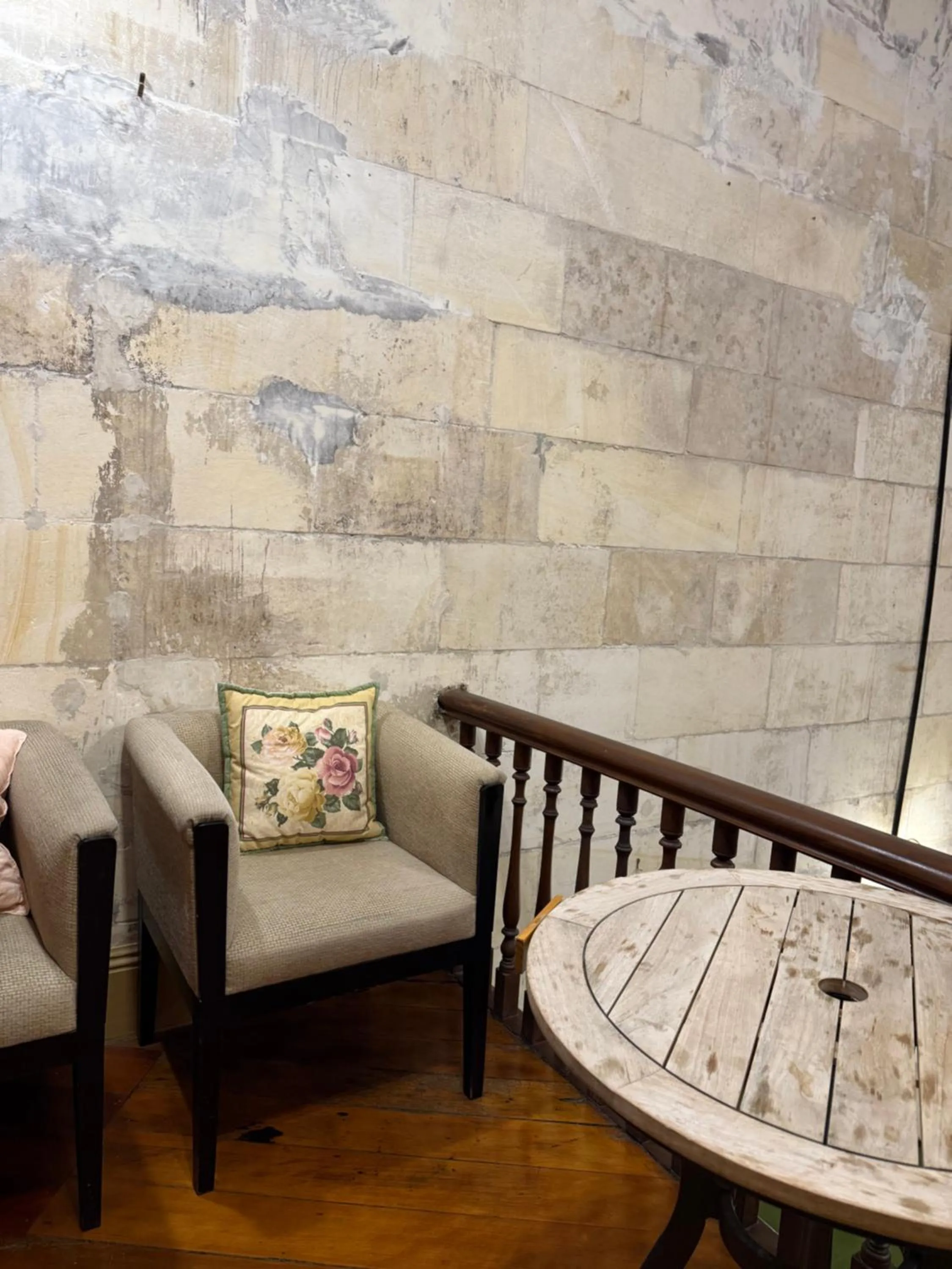 Seating area in Criterion Boutique Hotel