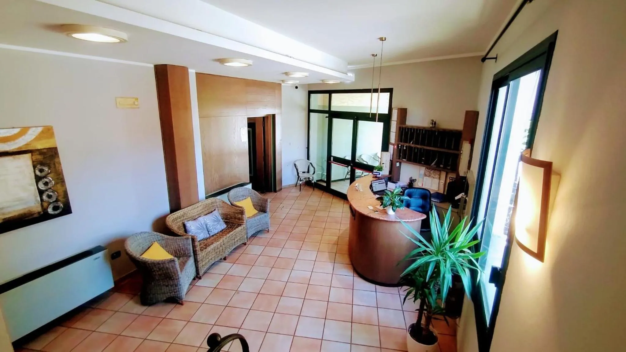 Lobby or reception in Hotel Classicano