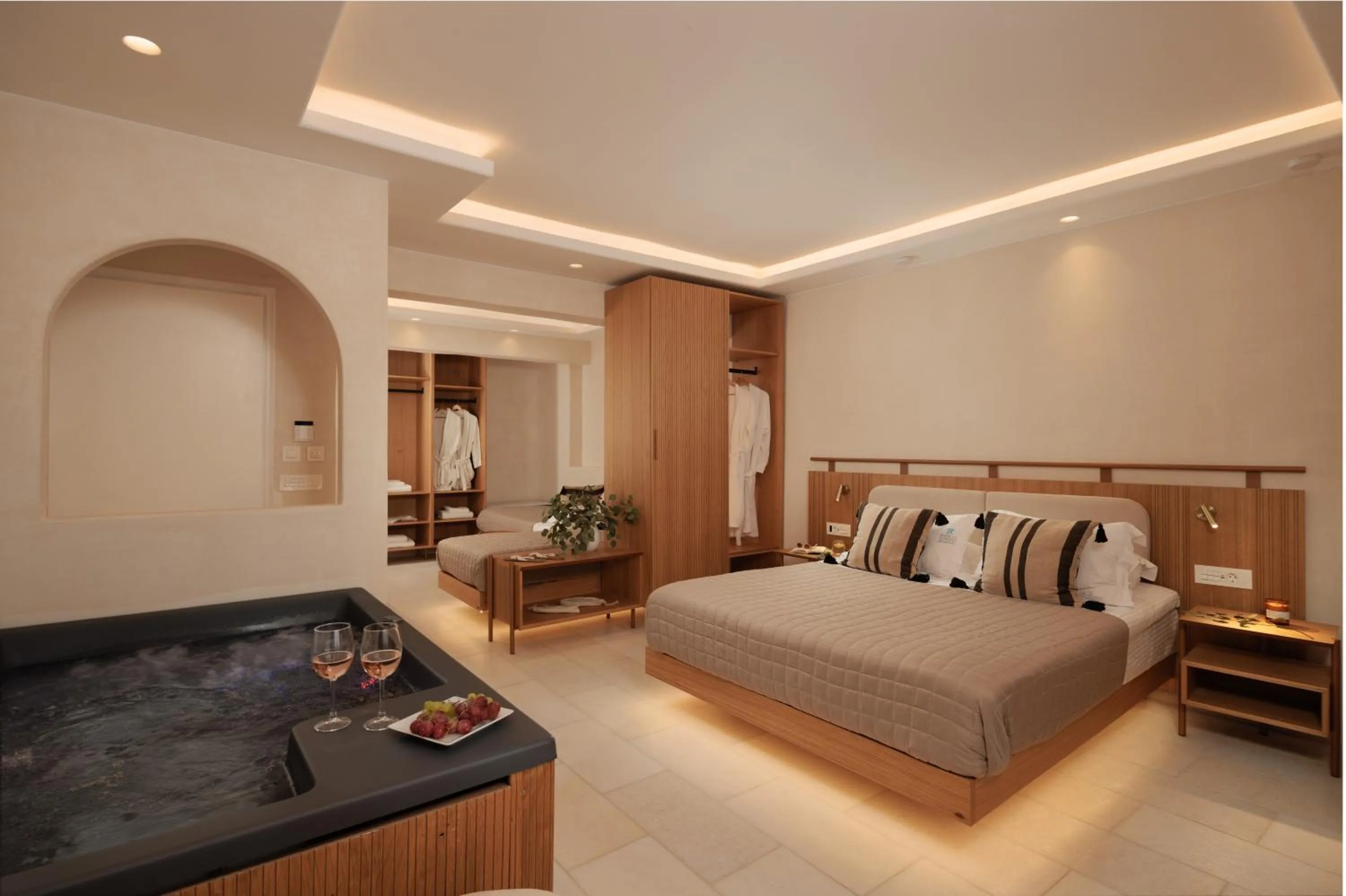 Bed in Polis of Naxos