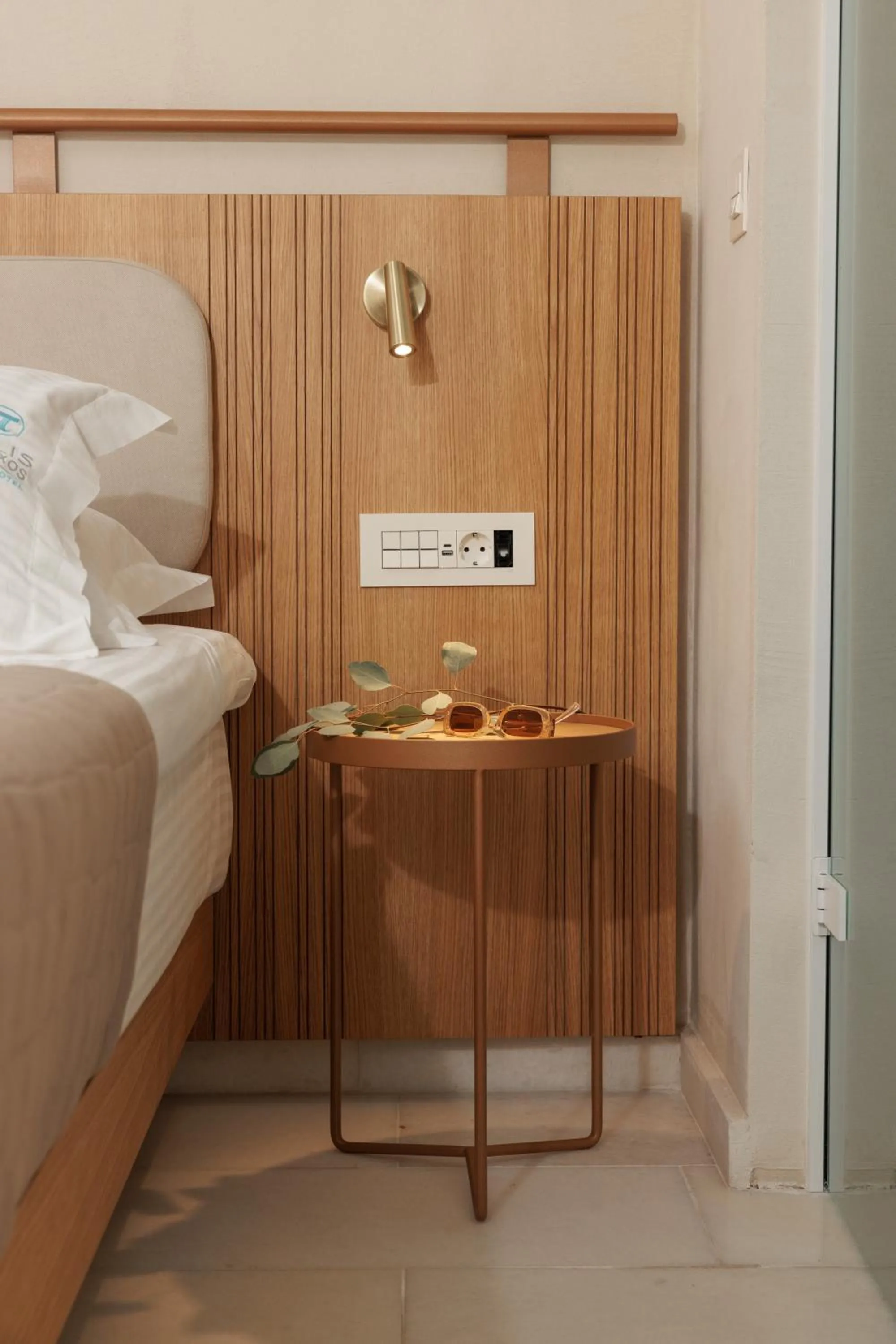 Bed in Polis of Naxos