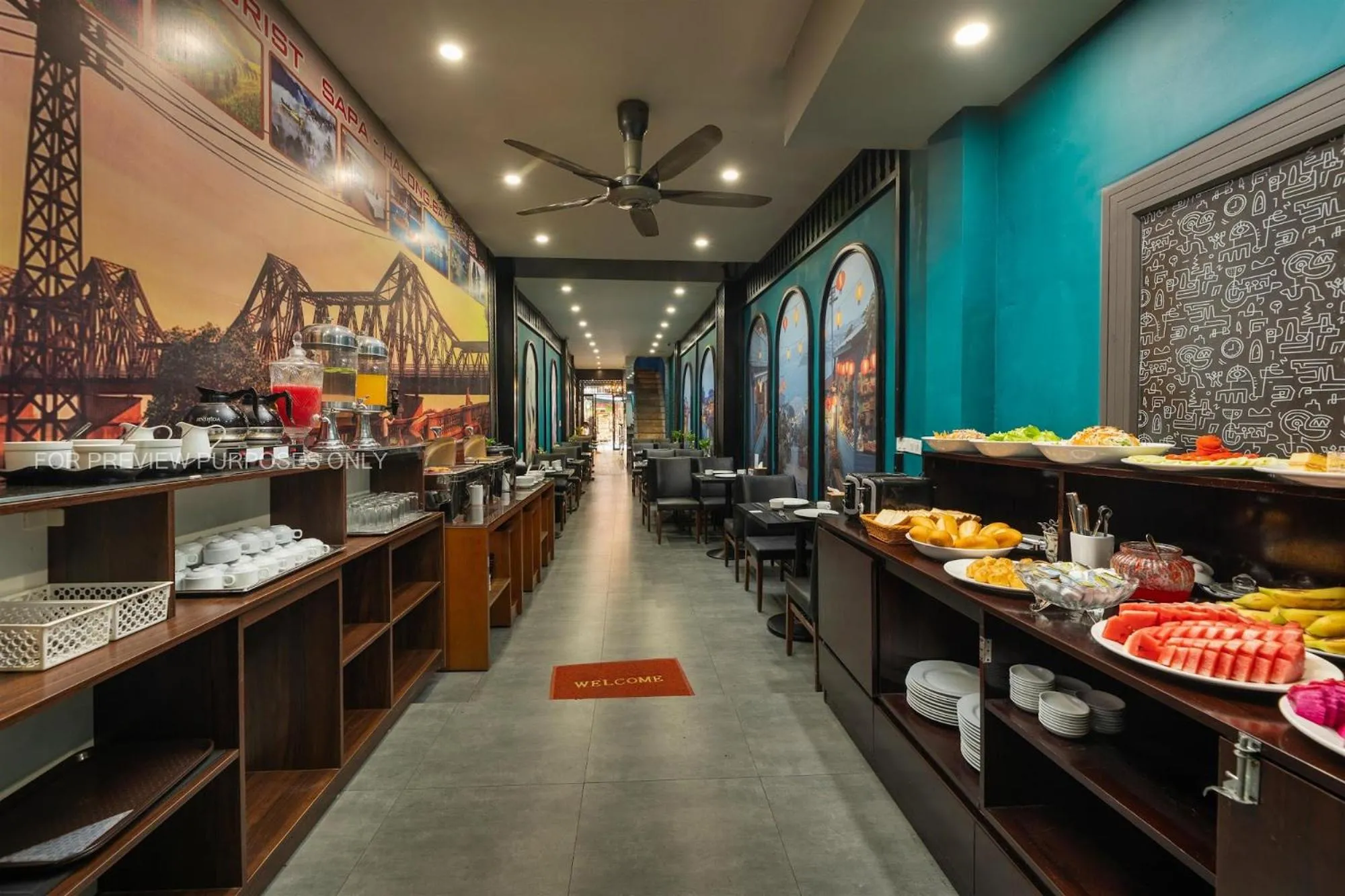 Restaurant/places to eat in Elegance Premium Hotel