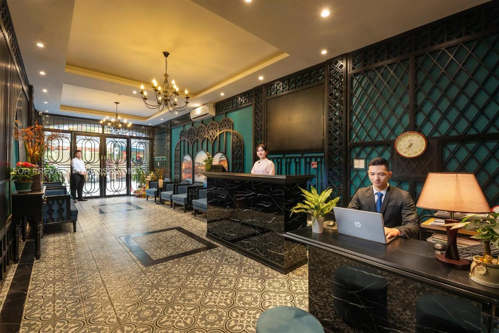 People in Elegance Premium Hotel