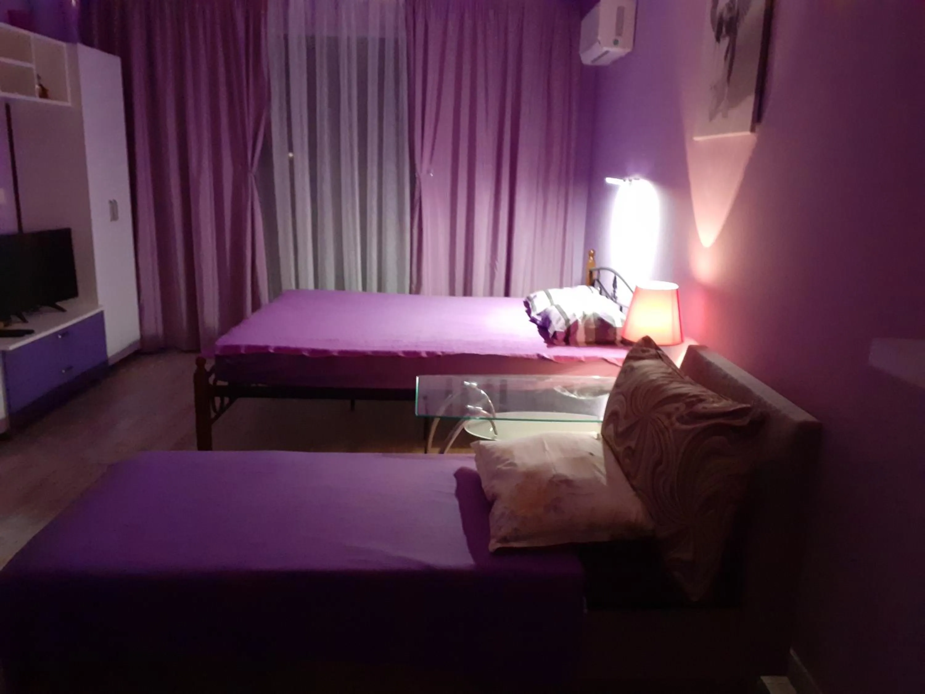 Bed in Parus 4 Studio