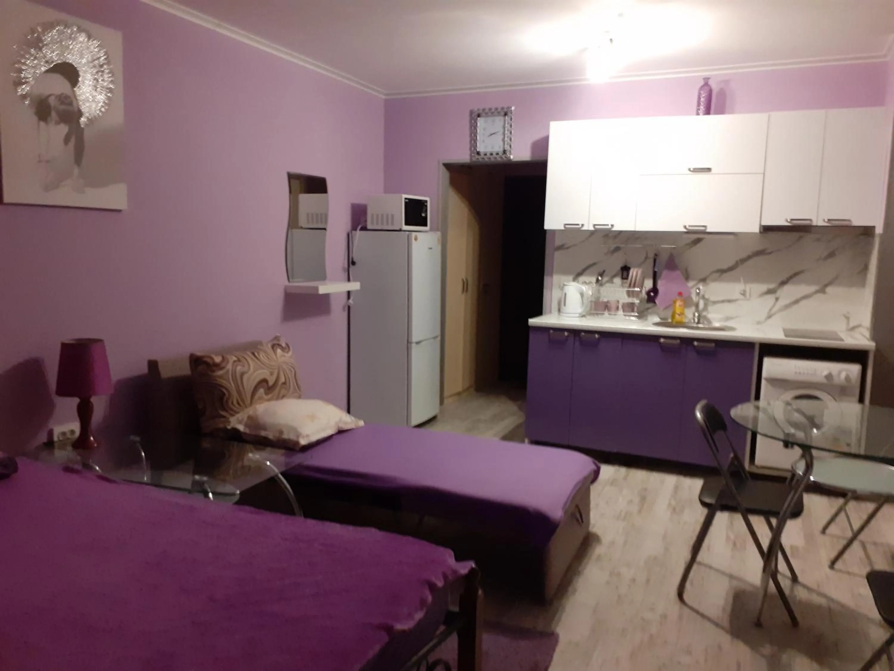Kitchen or kitchenette in Parus 4 Studio