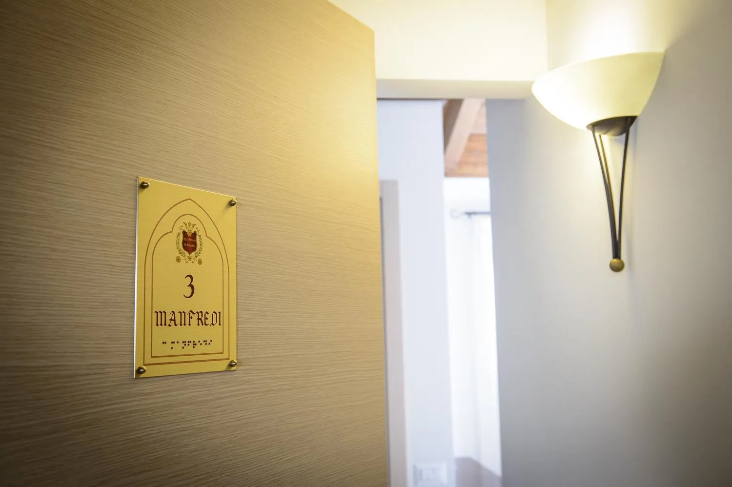 Decorative detail in La Dimora di Federico