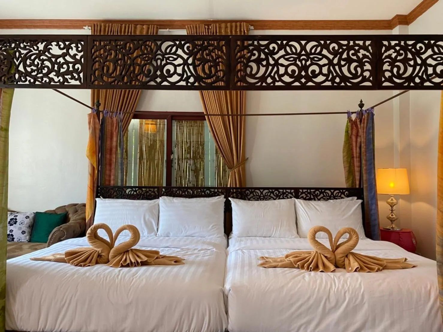 Bedroom, Bed in River Kwai Kiri Resort