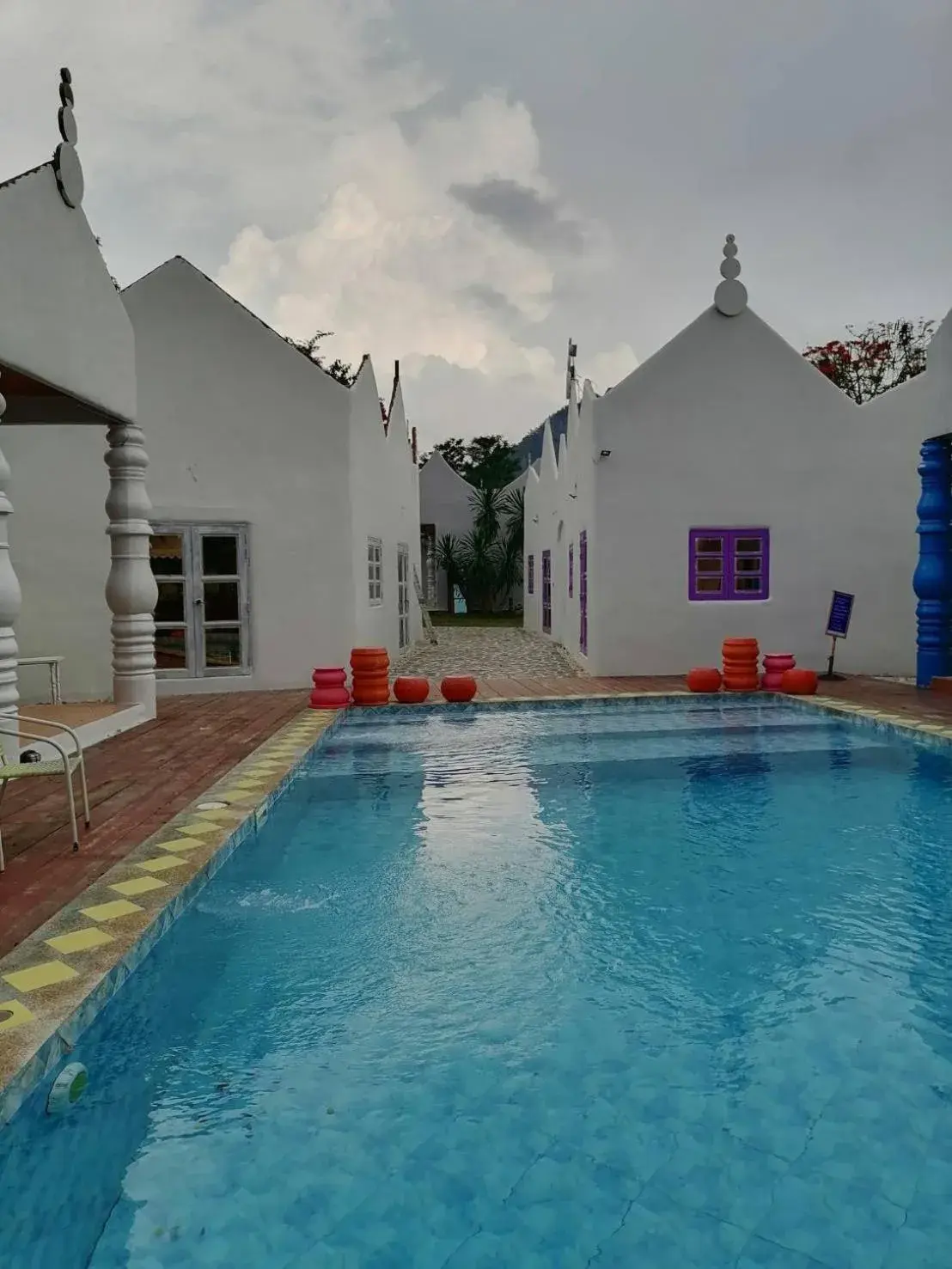 Property building in River Kwai Kiri Resort Property building in River Kwai Kiri Resort