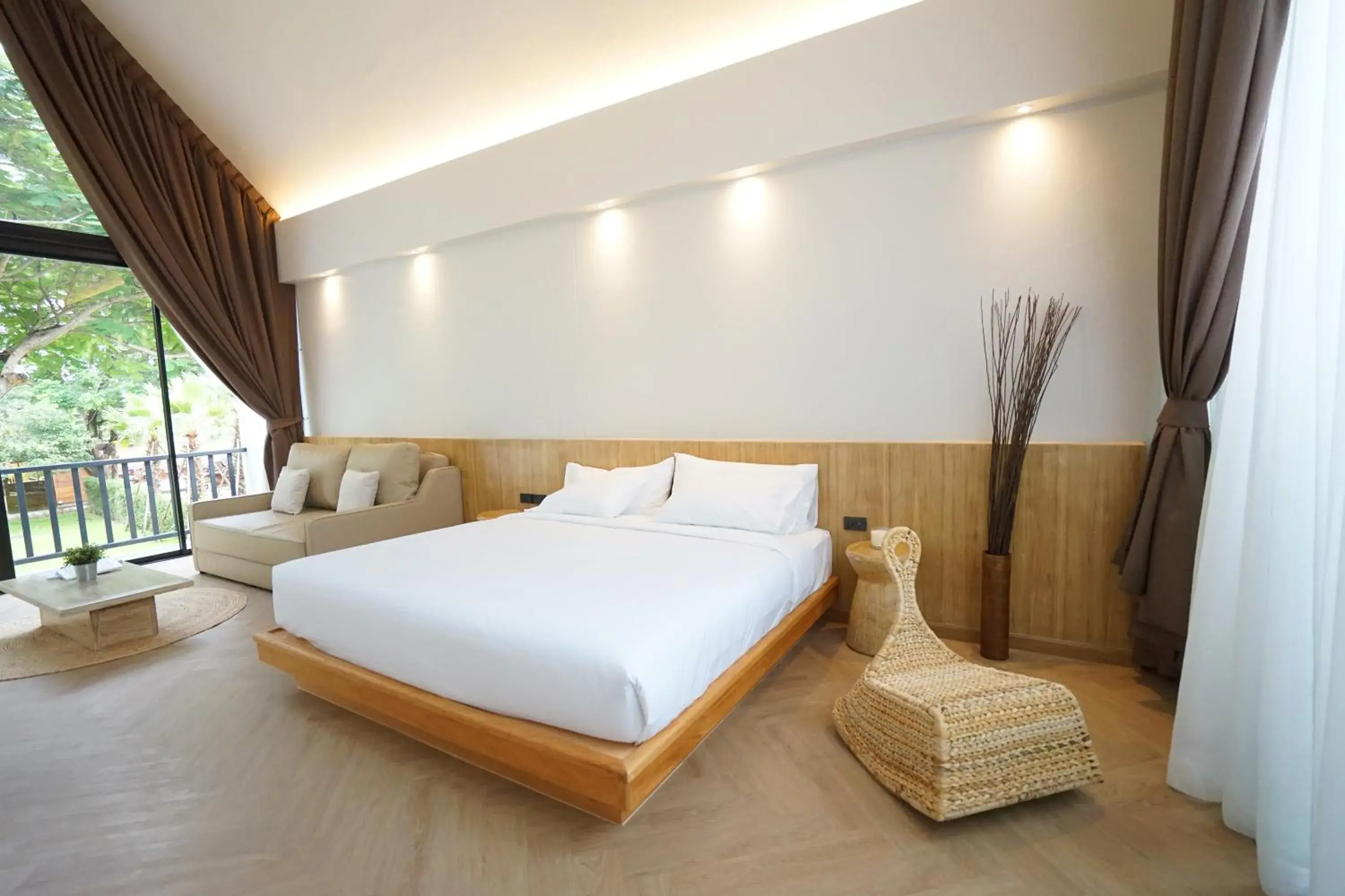 Photo of the whole room, Bed in River Kwai Kiri Resort Photo of the whole room, Bed in River Kwai Kiri Resort