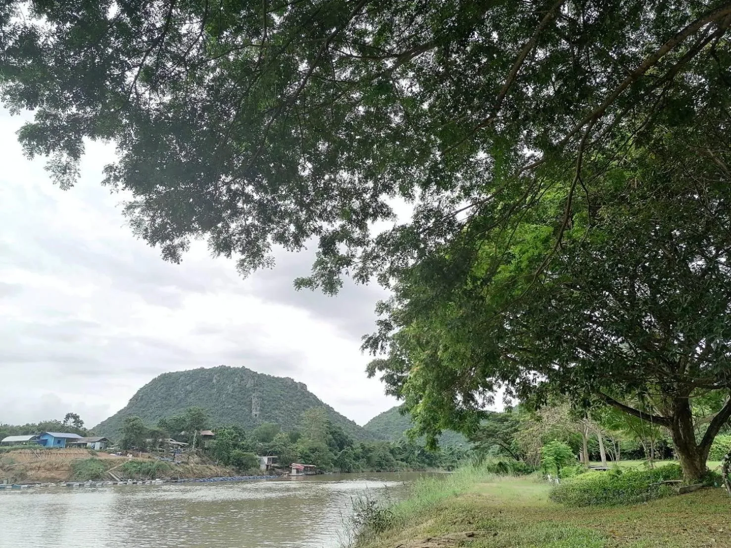Natural landscape in River Kwai Kiri Resort