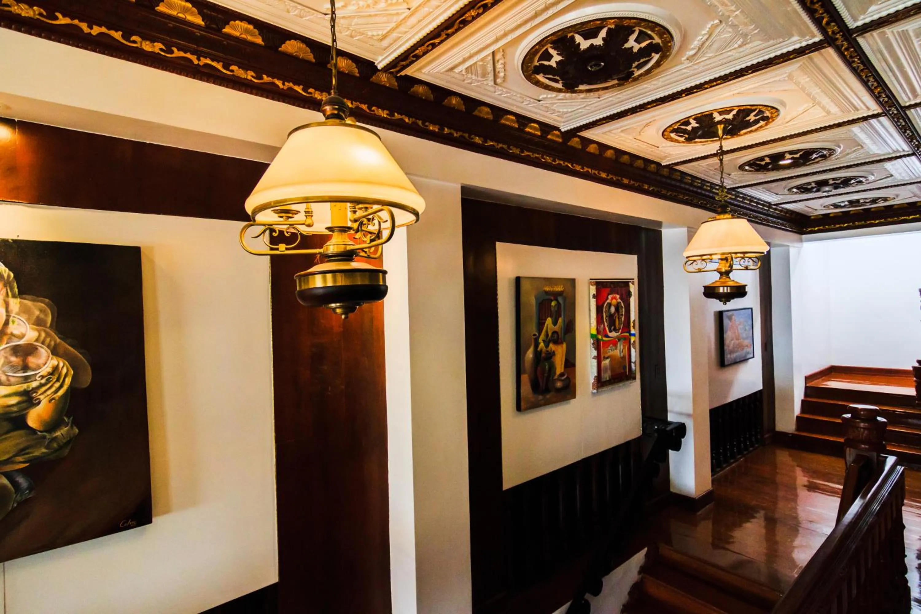 Decorative detail in Hotel Luna Annex