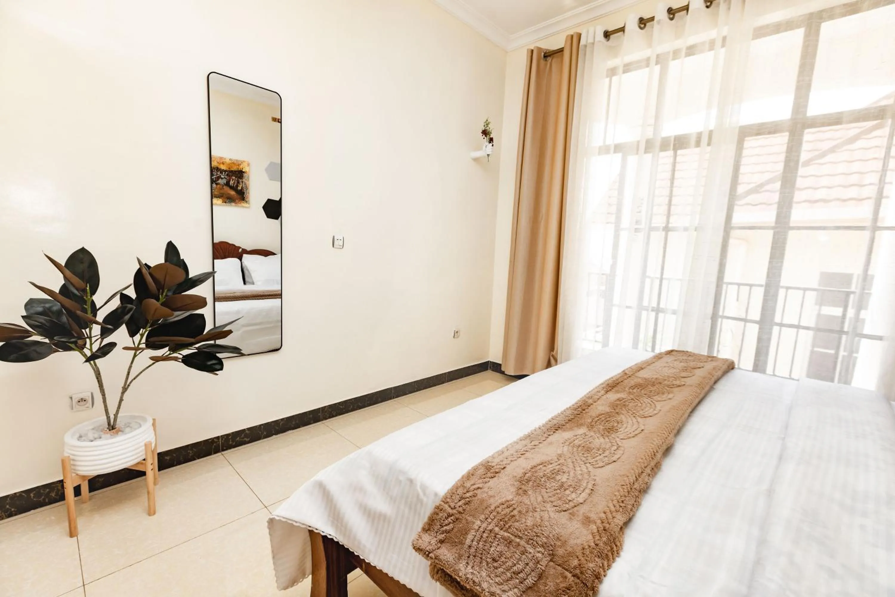 Bed in kigali Pillar House inn