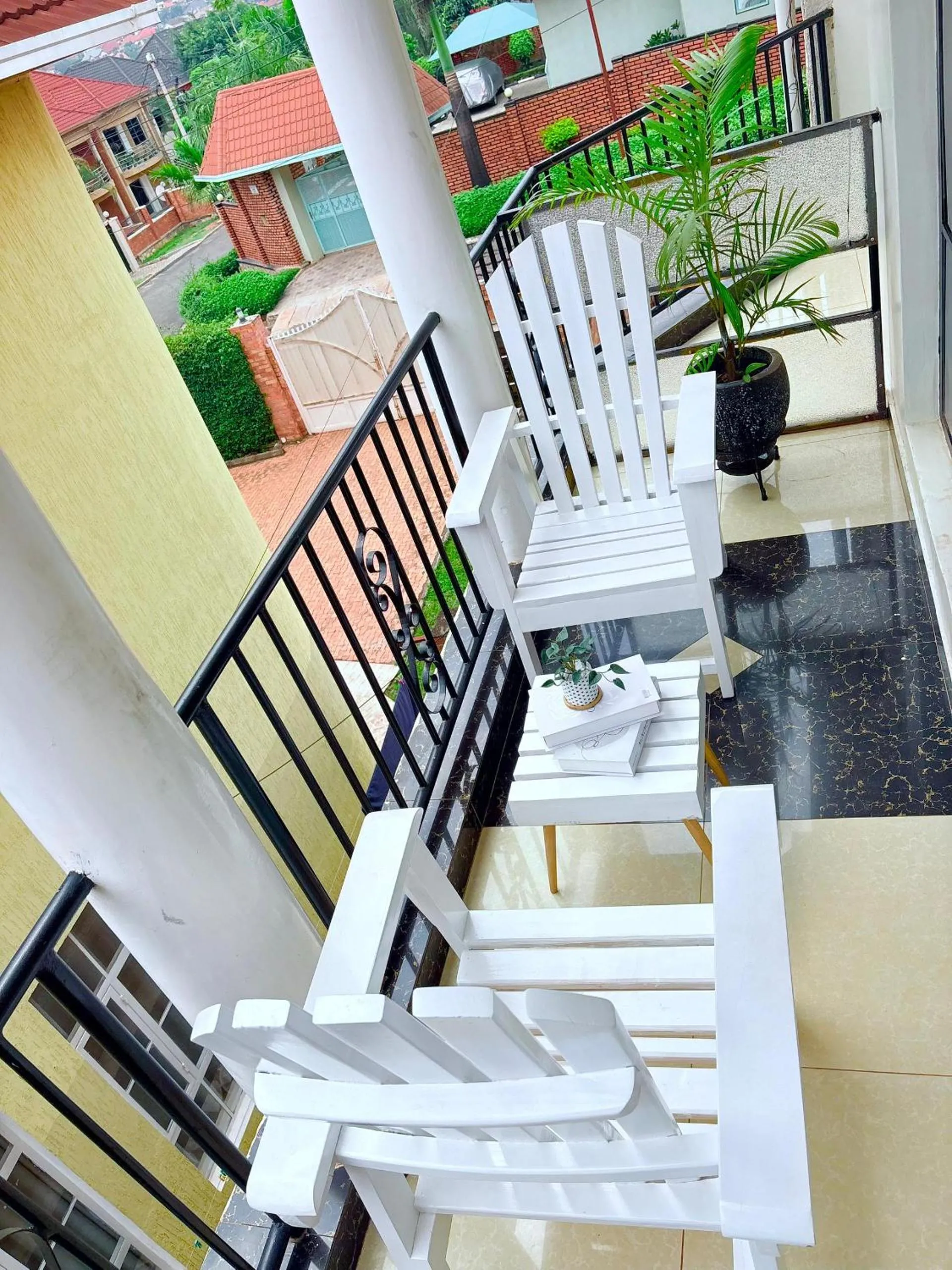 Balcony/Terrace in kigali Pillar House inn
