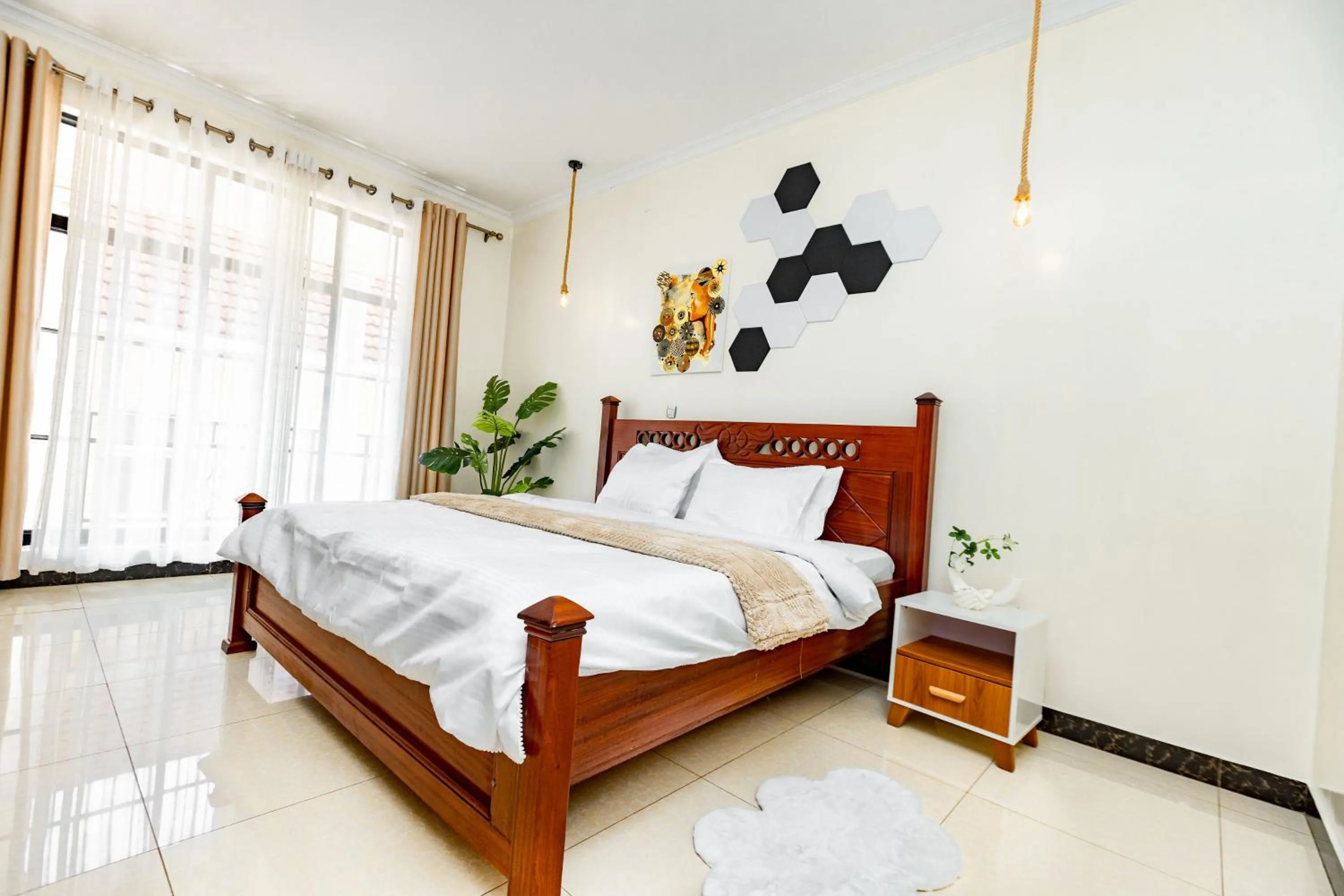 Bed in kigali Pillar House inn