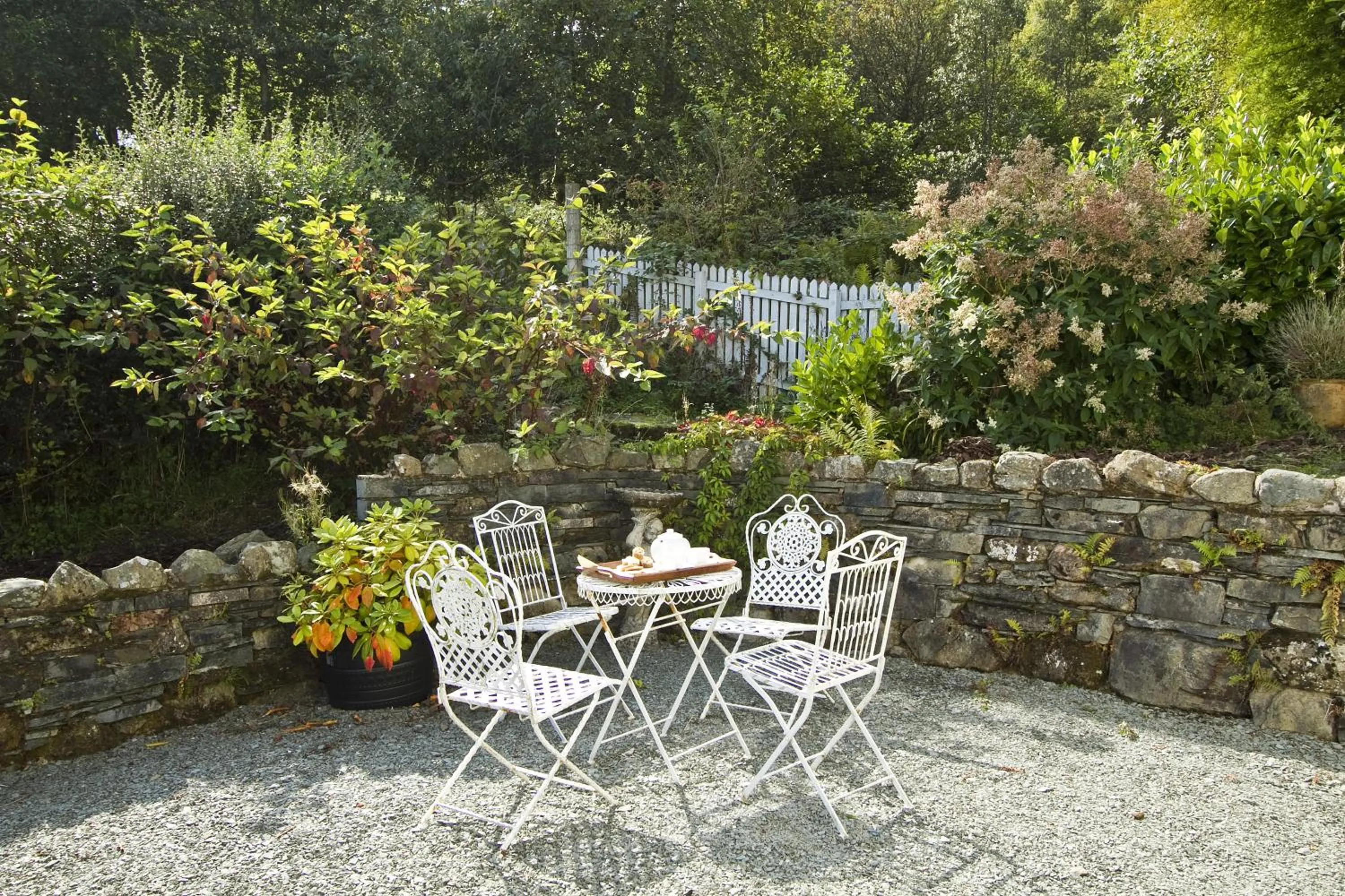 Balcony/Terrace in High Grassings Country House