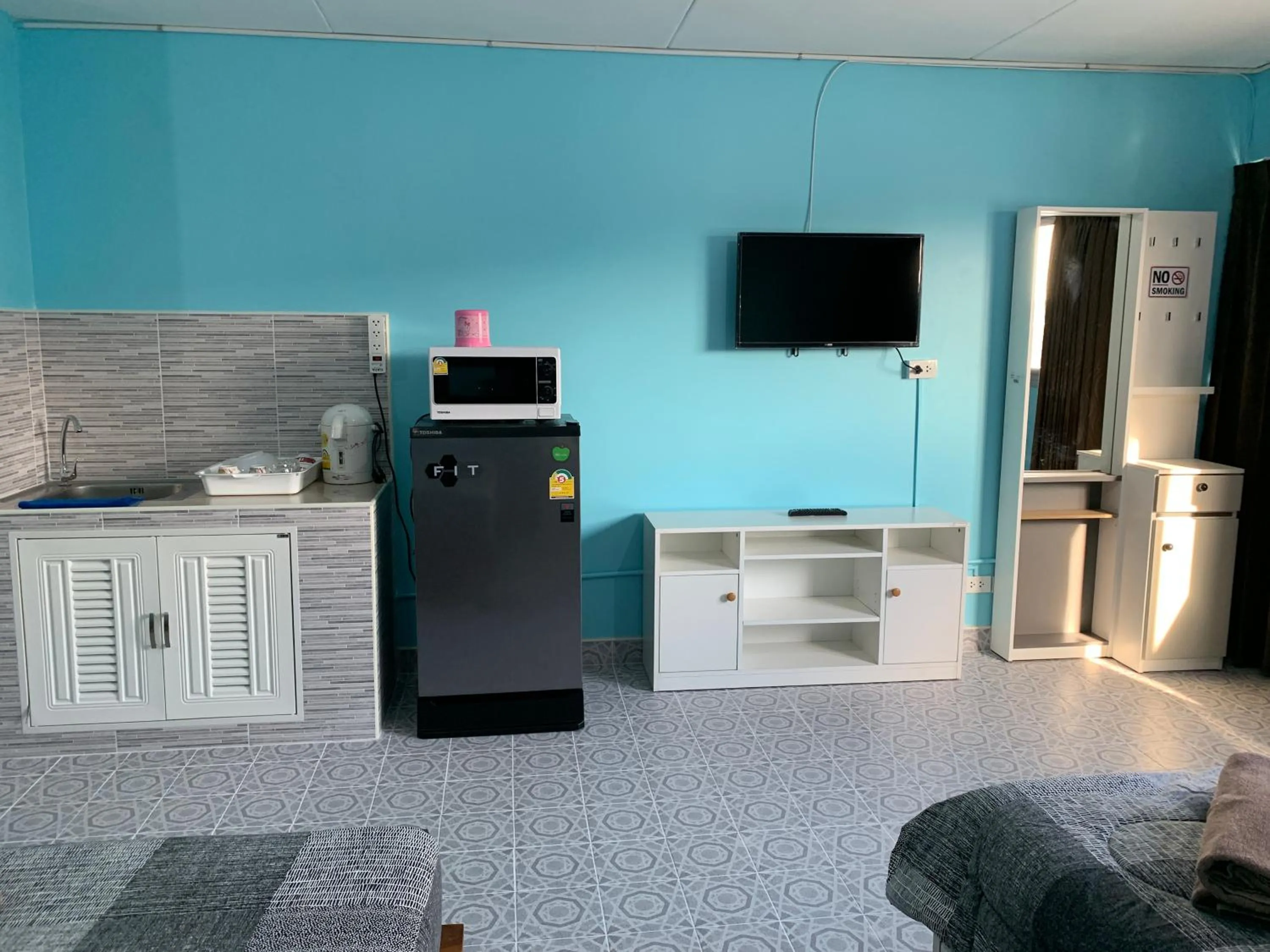 Kitchen or kitchenette in Muangthongthani Rental/Khun Dan