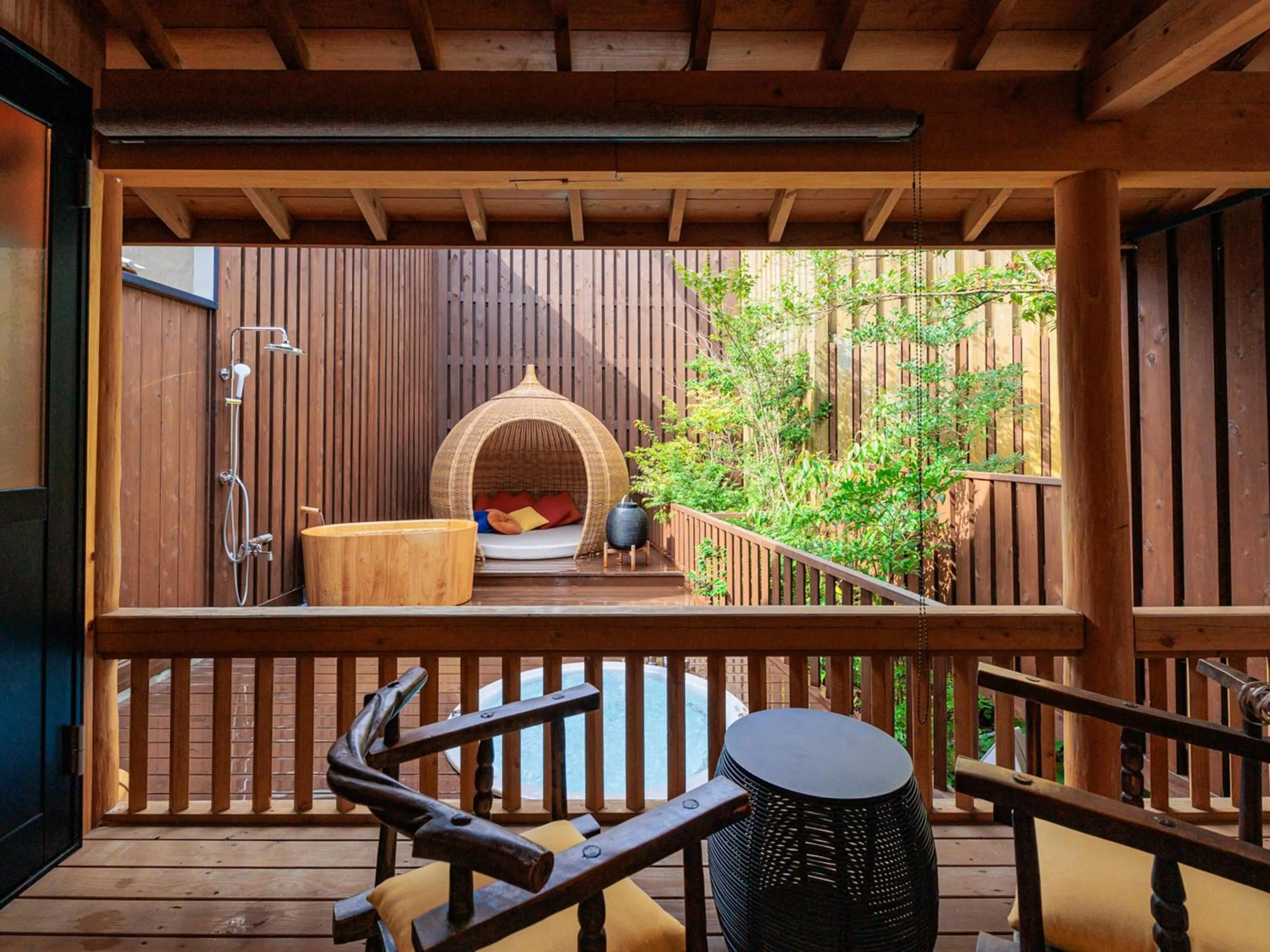 Balcony/Terrace in AsoTsuruya