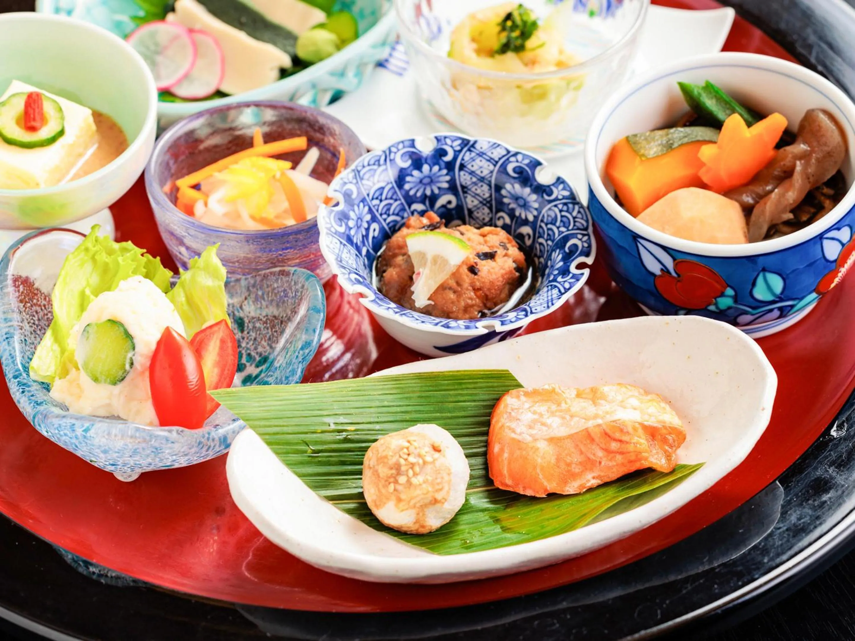 Breakfast in AsoTsuruya