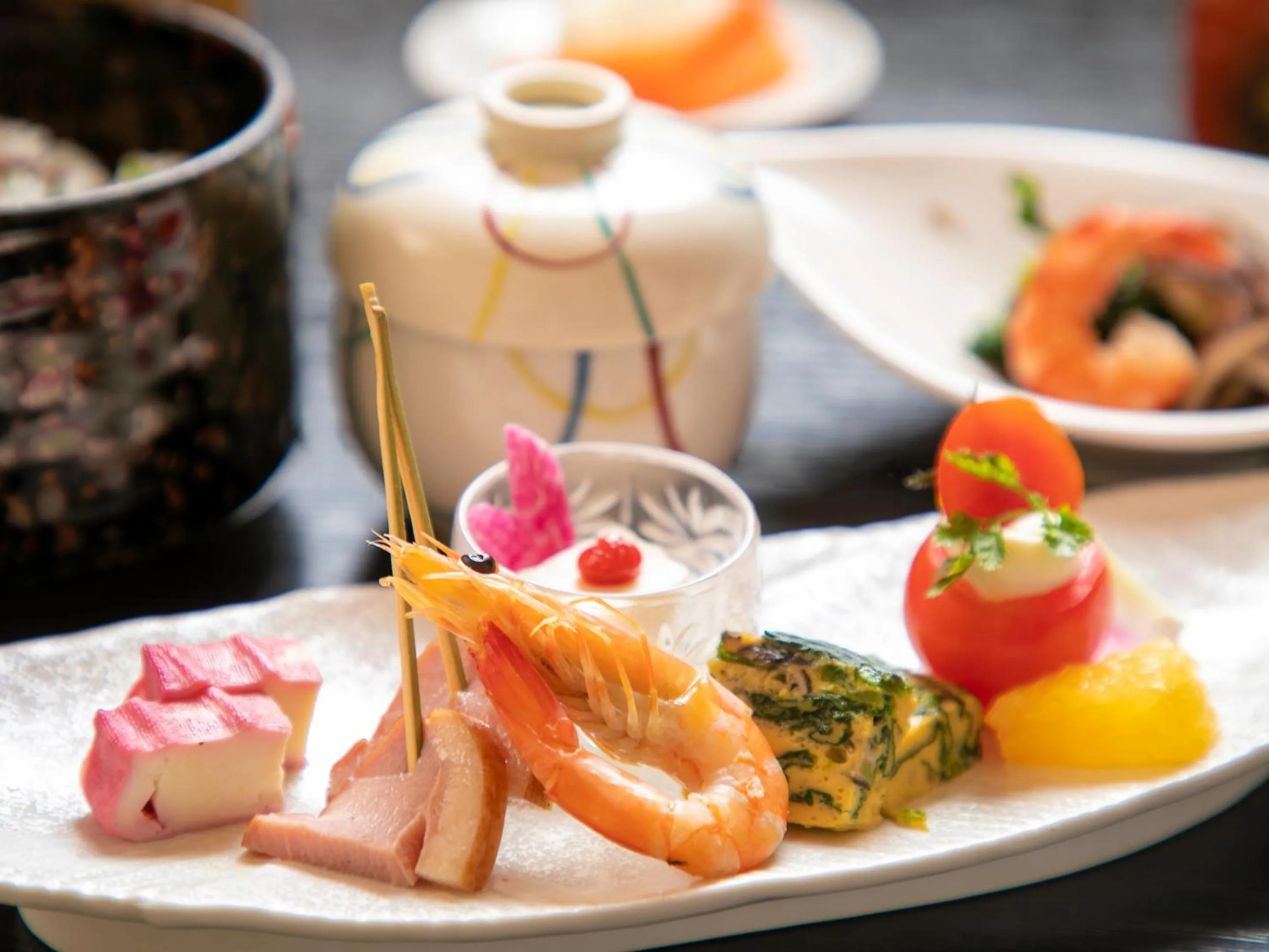 Dinner in AsoTsuruya