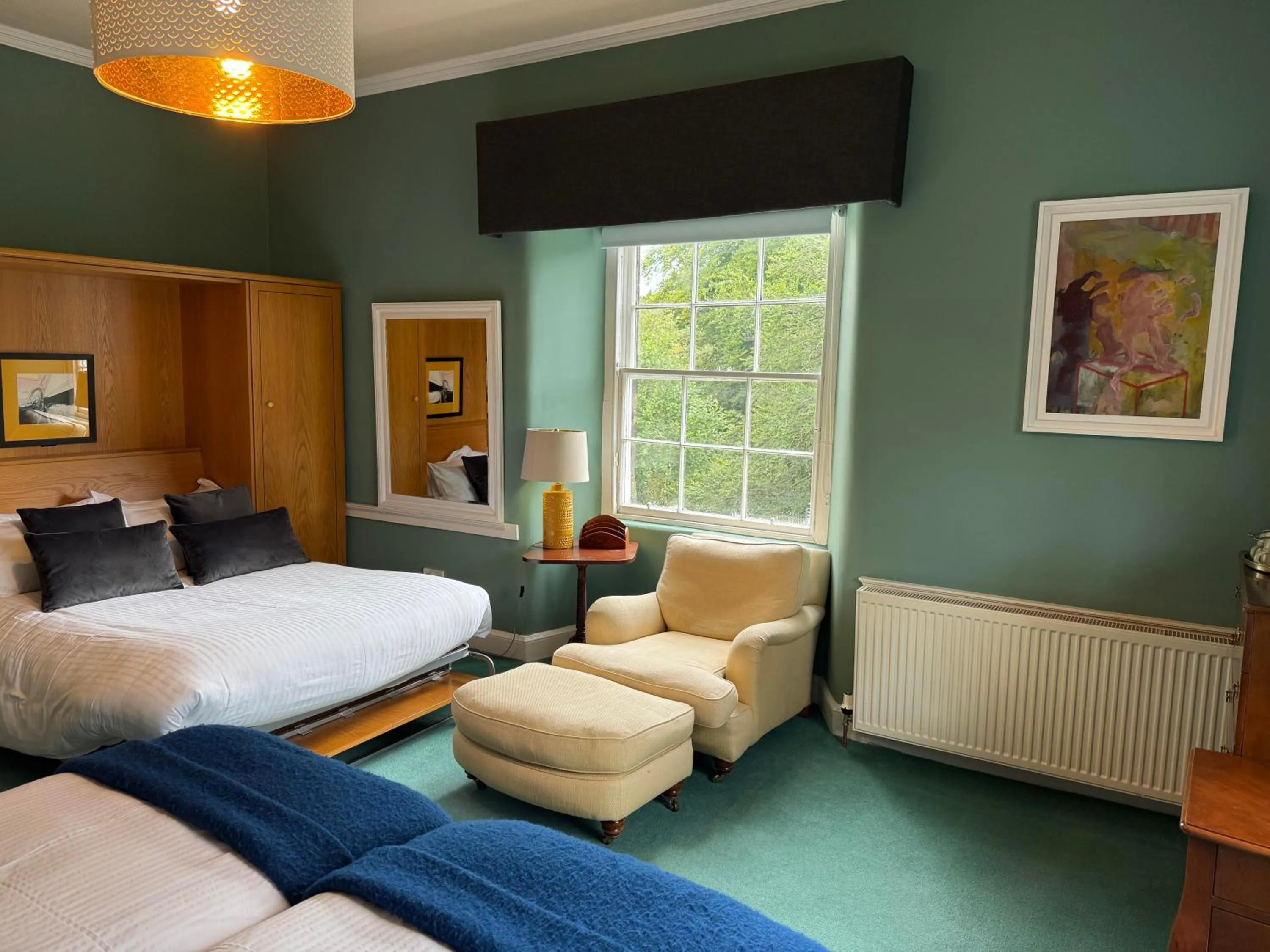 Bedroom, Bed in Limefield Mansion House
