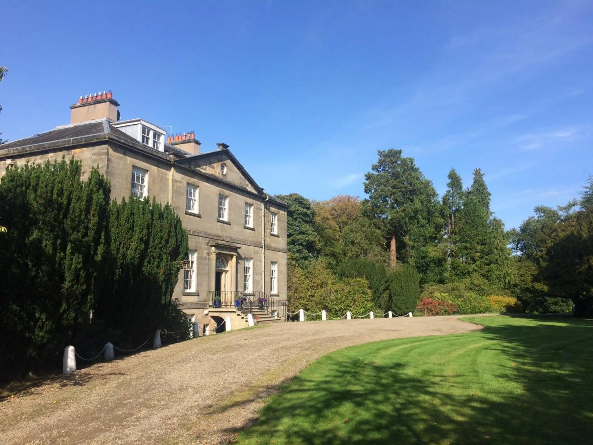 Facade/entrance in Limefield Mansion House
