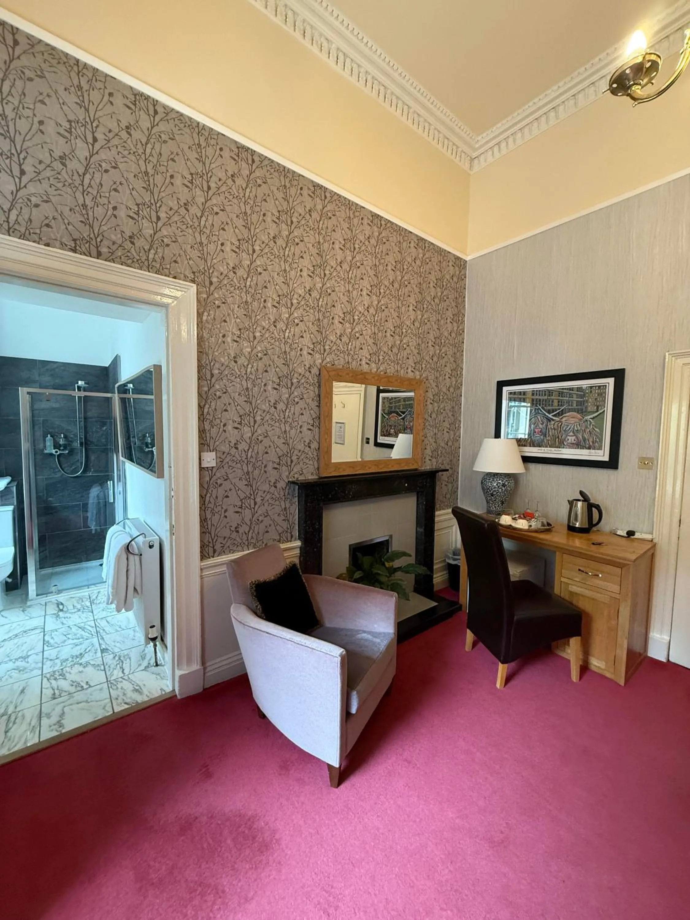 Bedroom in Limefield Mansion House