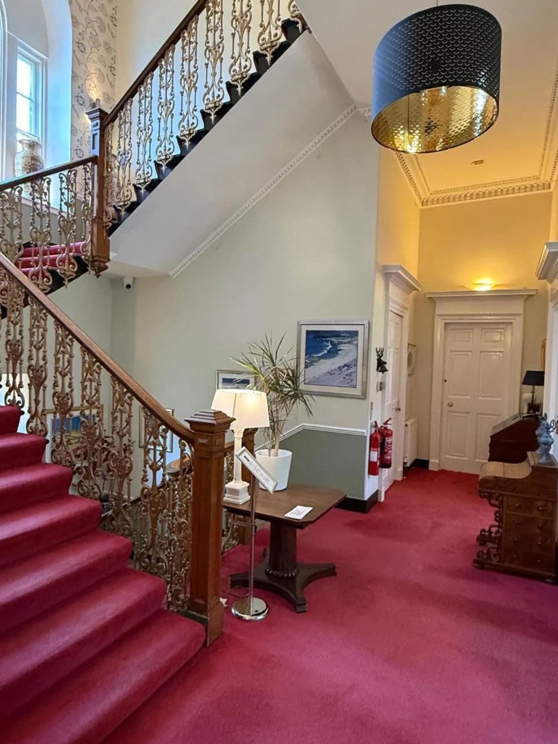 Lobby or reception in Limefield Mansion House