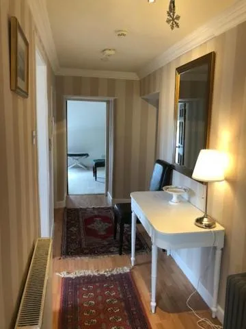 Seating area, Bed in Limefield Mansion House
