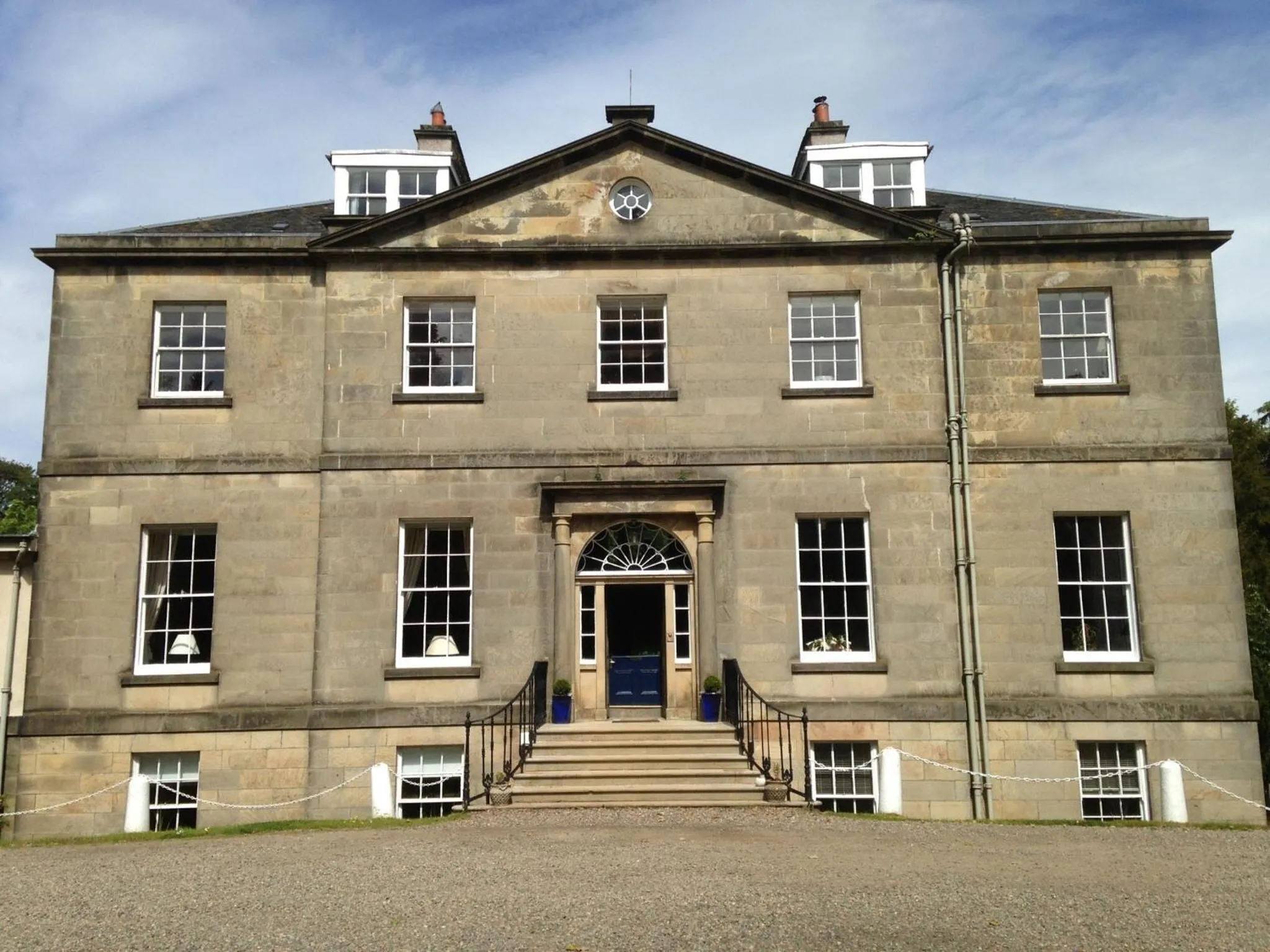 Facade/entrance in Limefield Mansion House